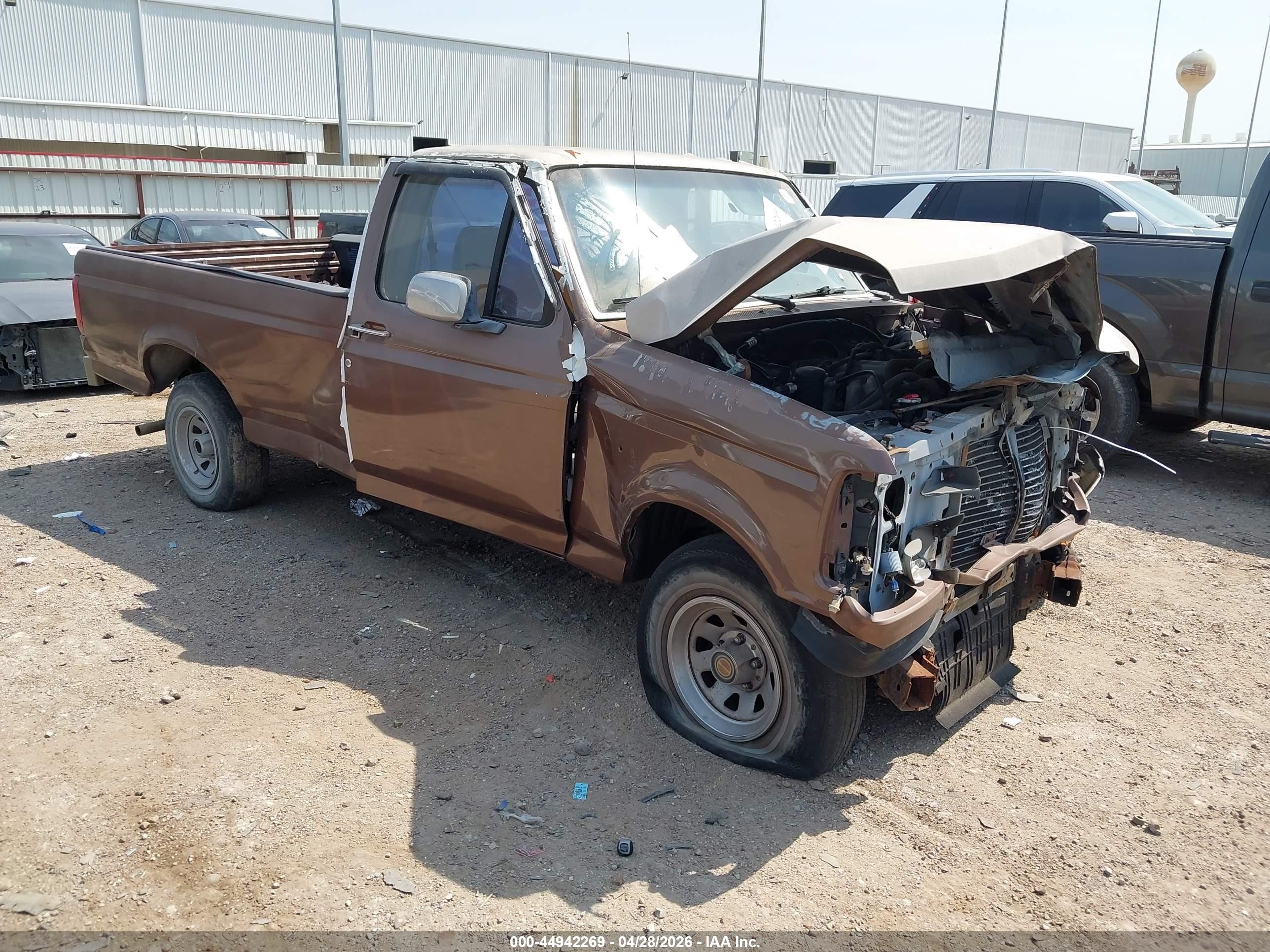 1993 Ford F150   Brown vin: 1FTDF15Y6PLA71524