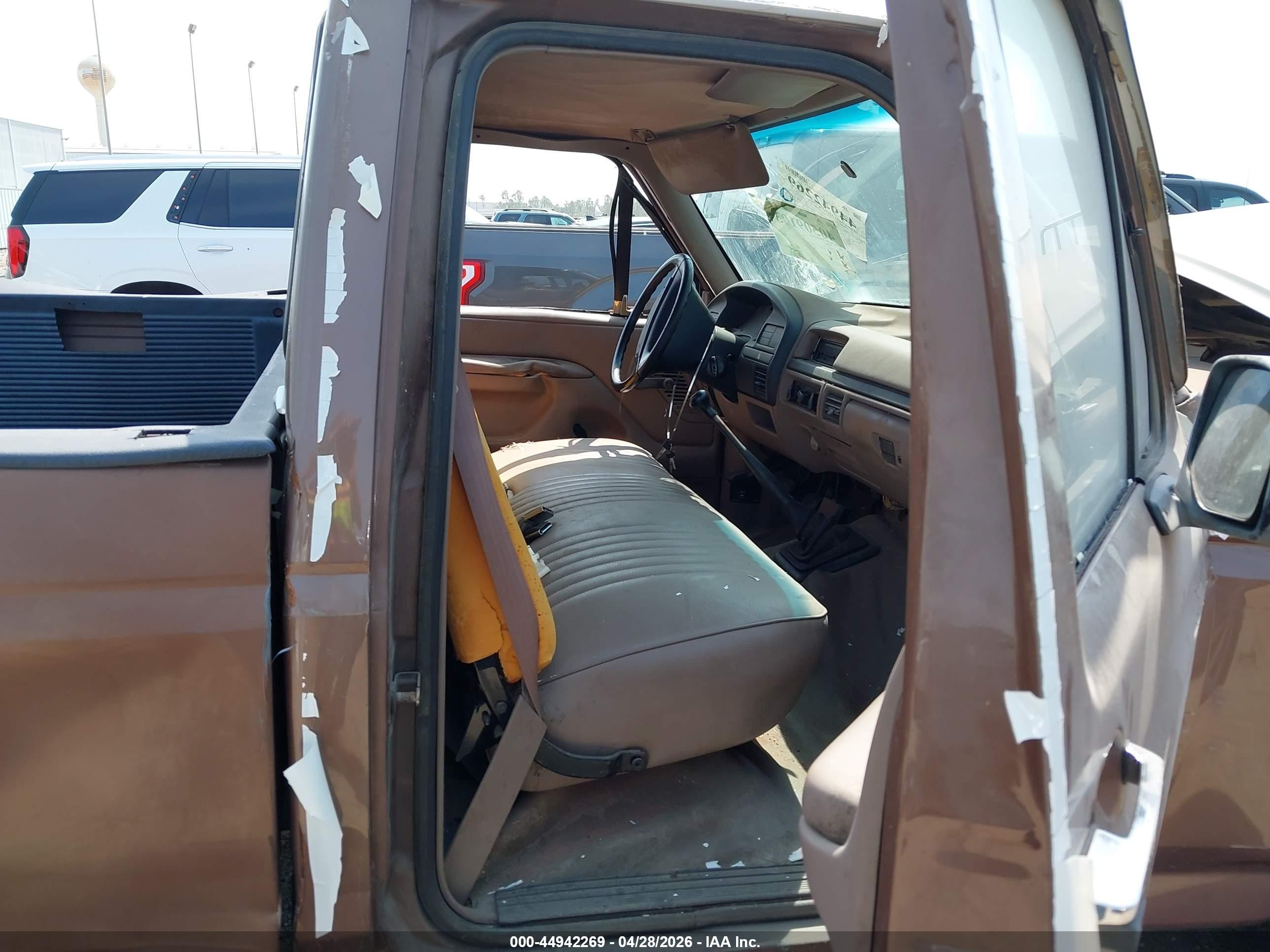 1993 Ford F150   Brown vin: 1FTDF15Y6PLA71524