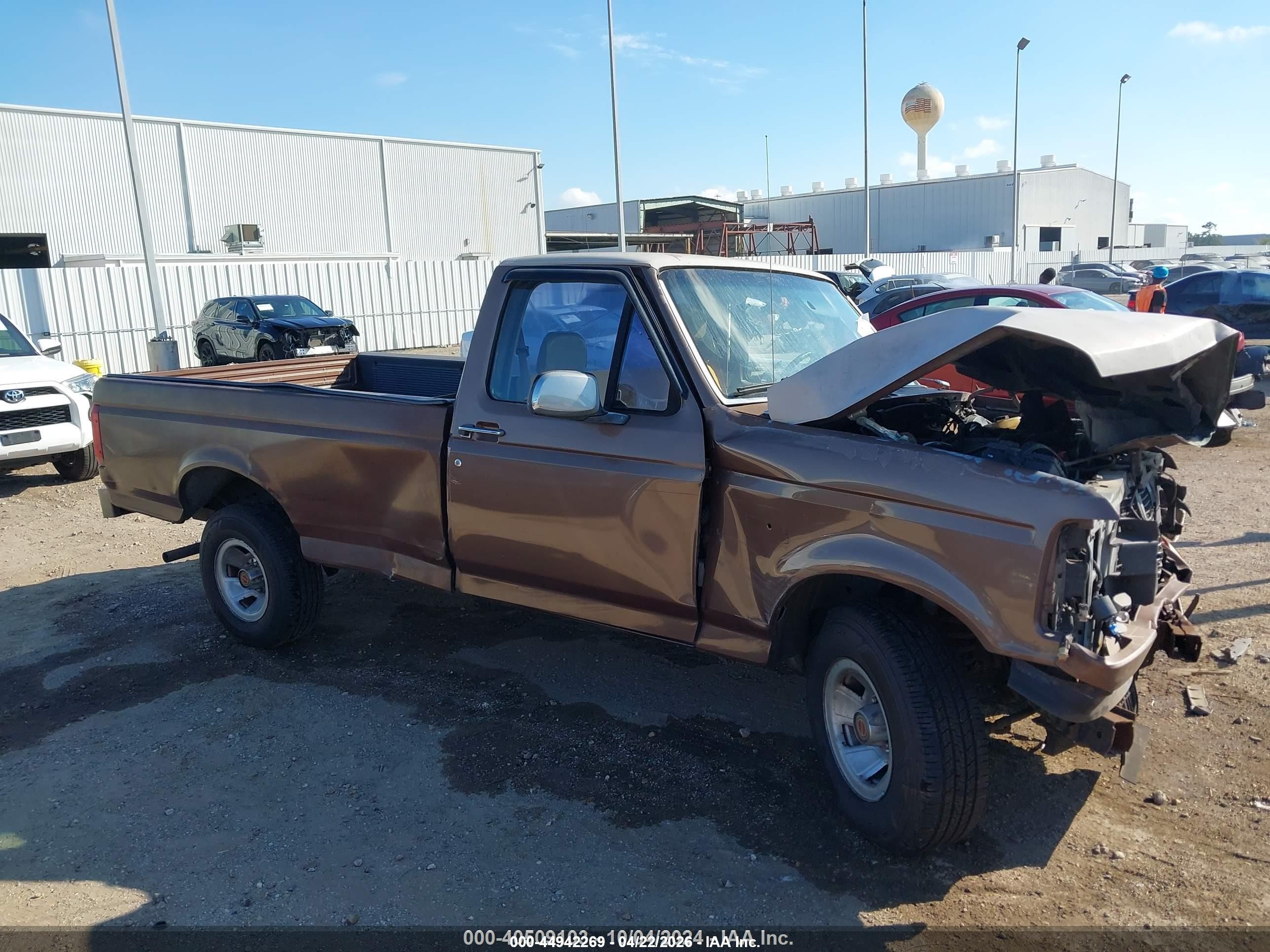 1993 Ford F150   Brown vin: 1FTDF15Y6PLA71524