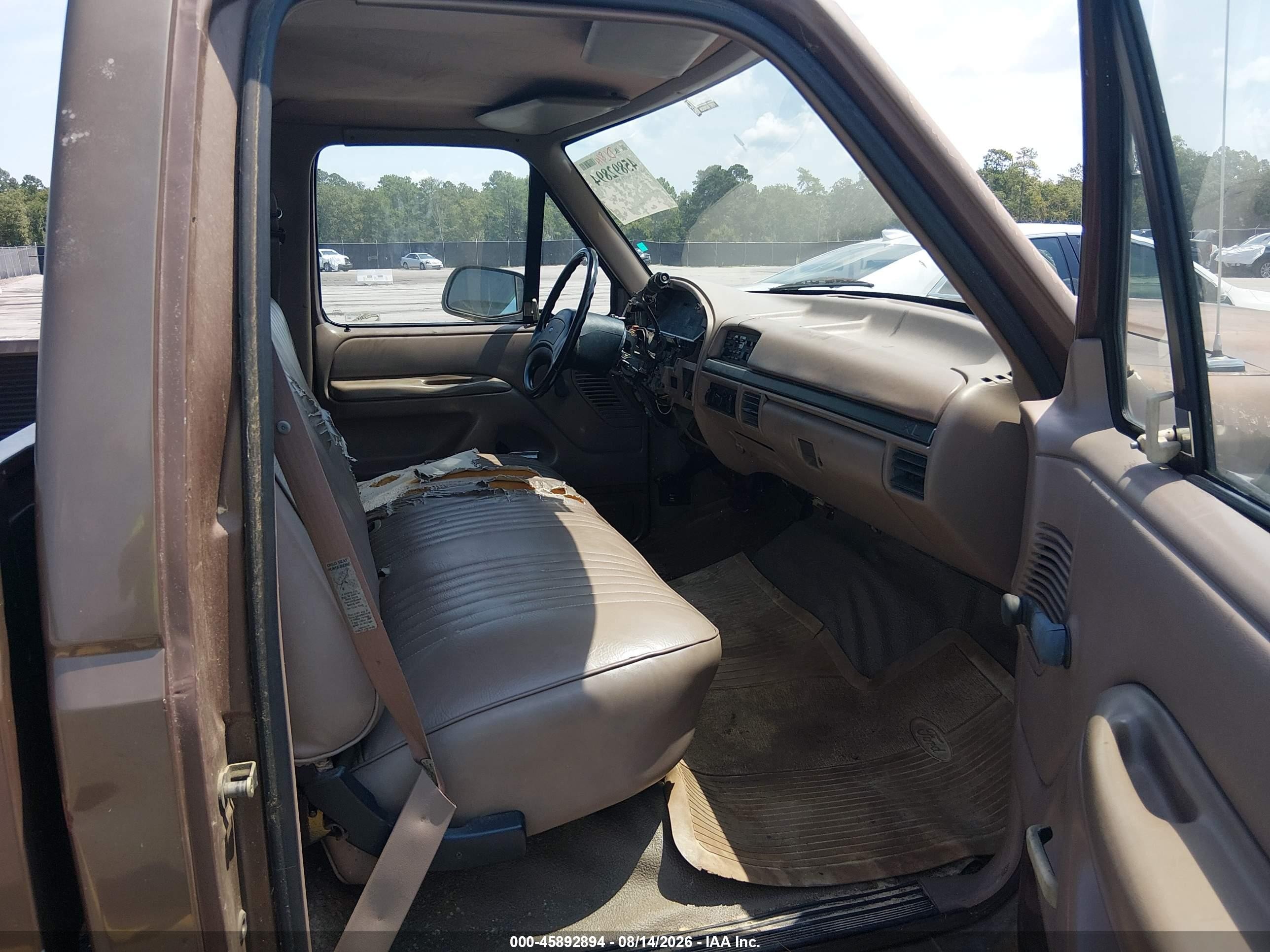 1993 Ford F150   Brown vin: 1FTDF15Y6PNB04879