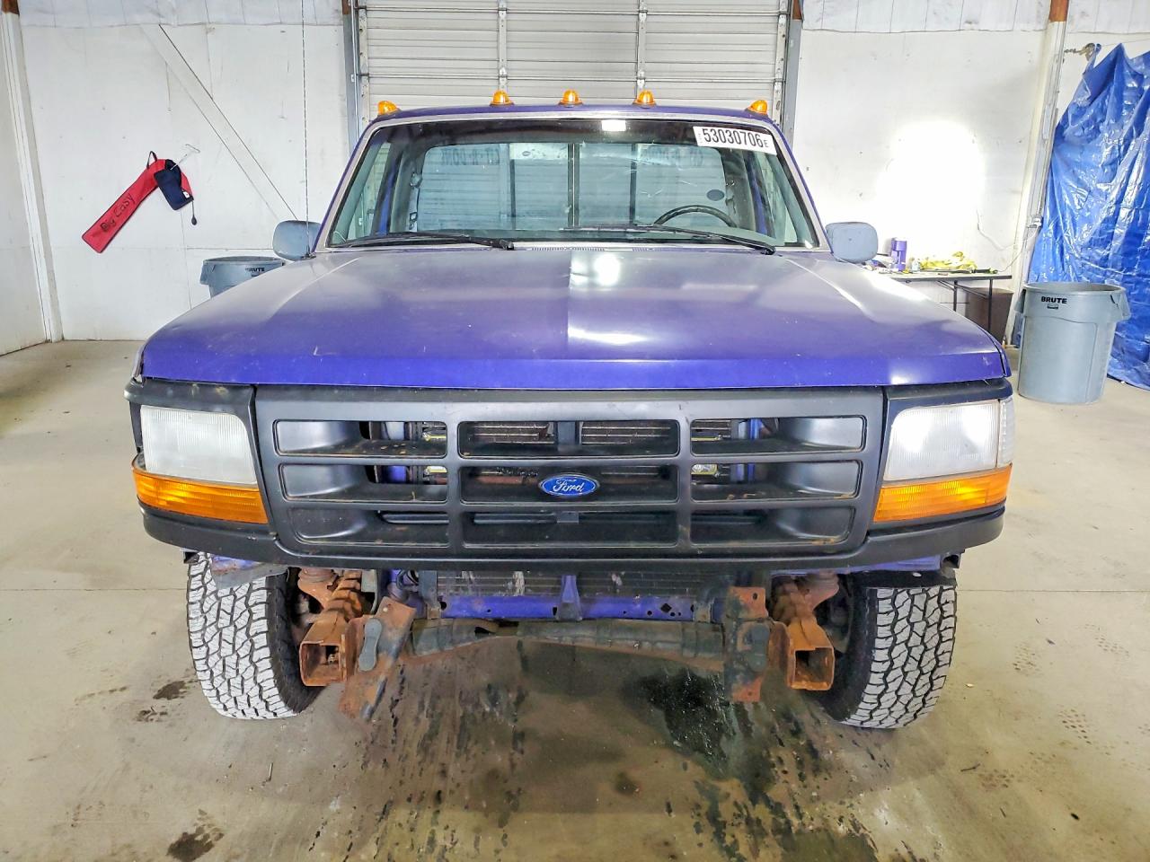 1995 Ford F150 Purple vin: 1FTDF15Y6SLA96450