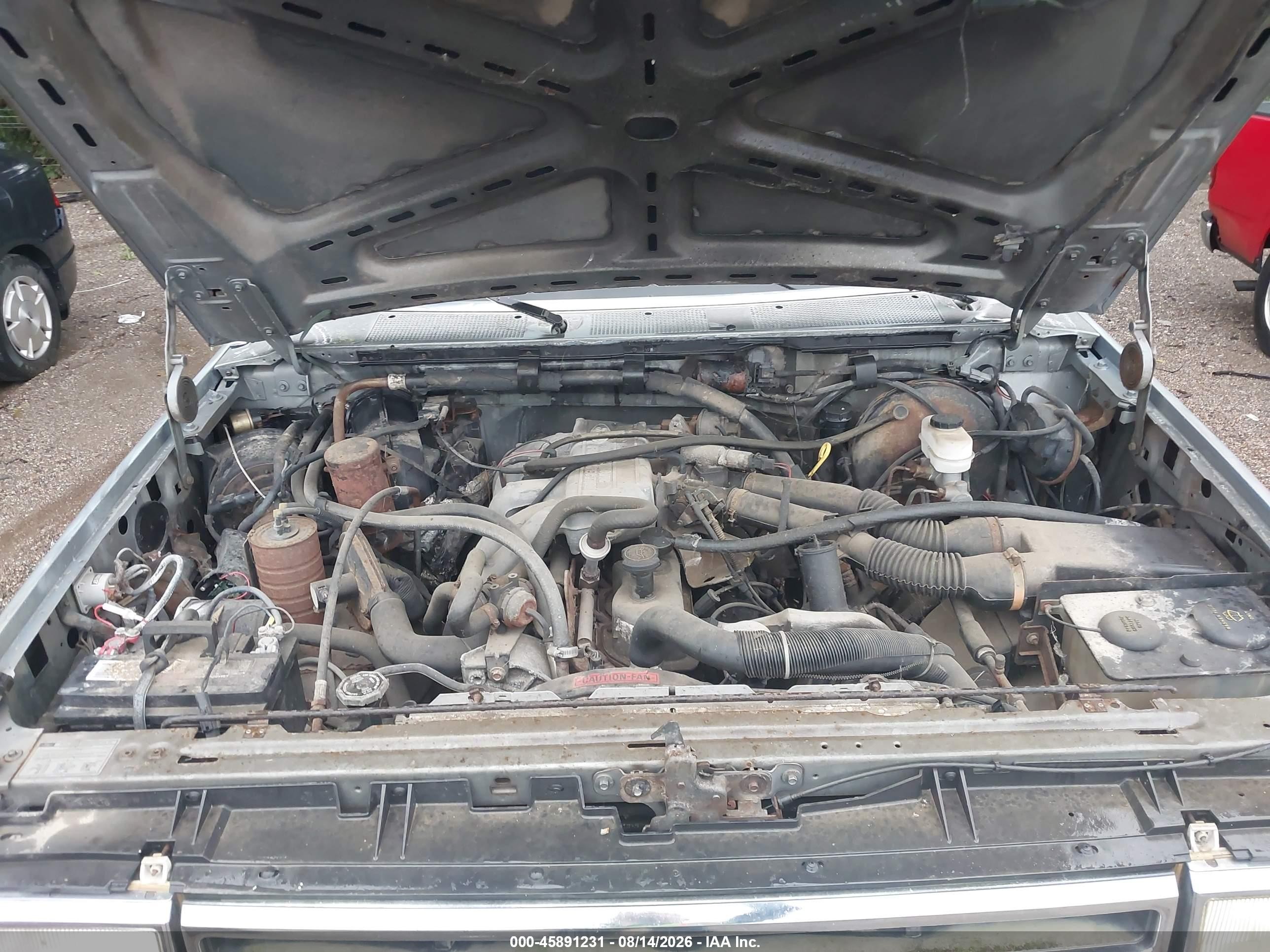 1989 Ford F150   Light Blue vin: 1FTDF15Y7KNB39519