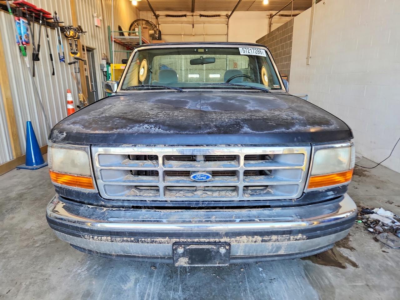 1994 Ford F150 Black vin: 1FTDF15Y7RNB14050