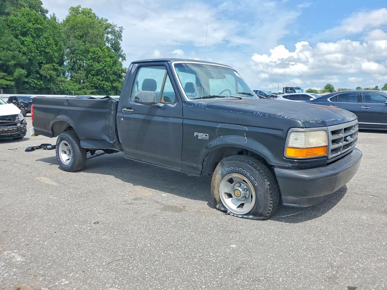 1994 Ford F150 Black vin: 1FTDF15Y7RNB61496