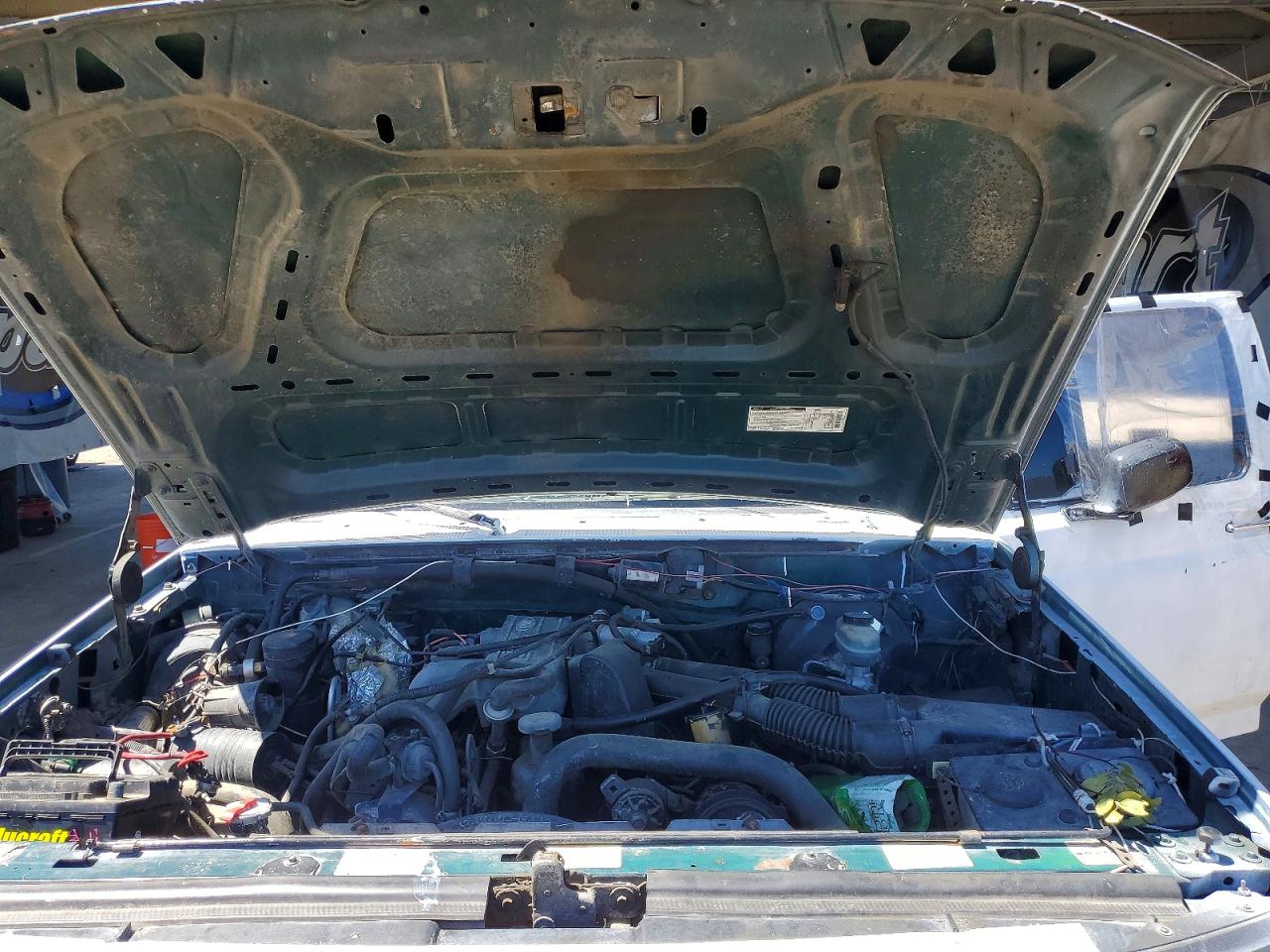 1995 Ford F-150 White vin: 1FTDF15Y7SLA67894