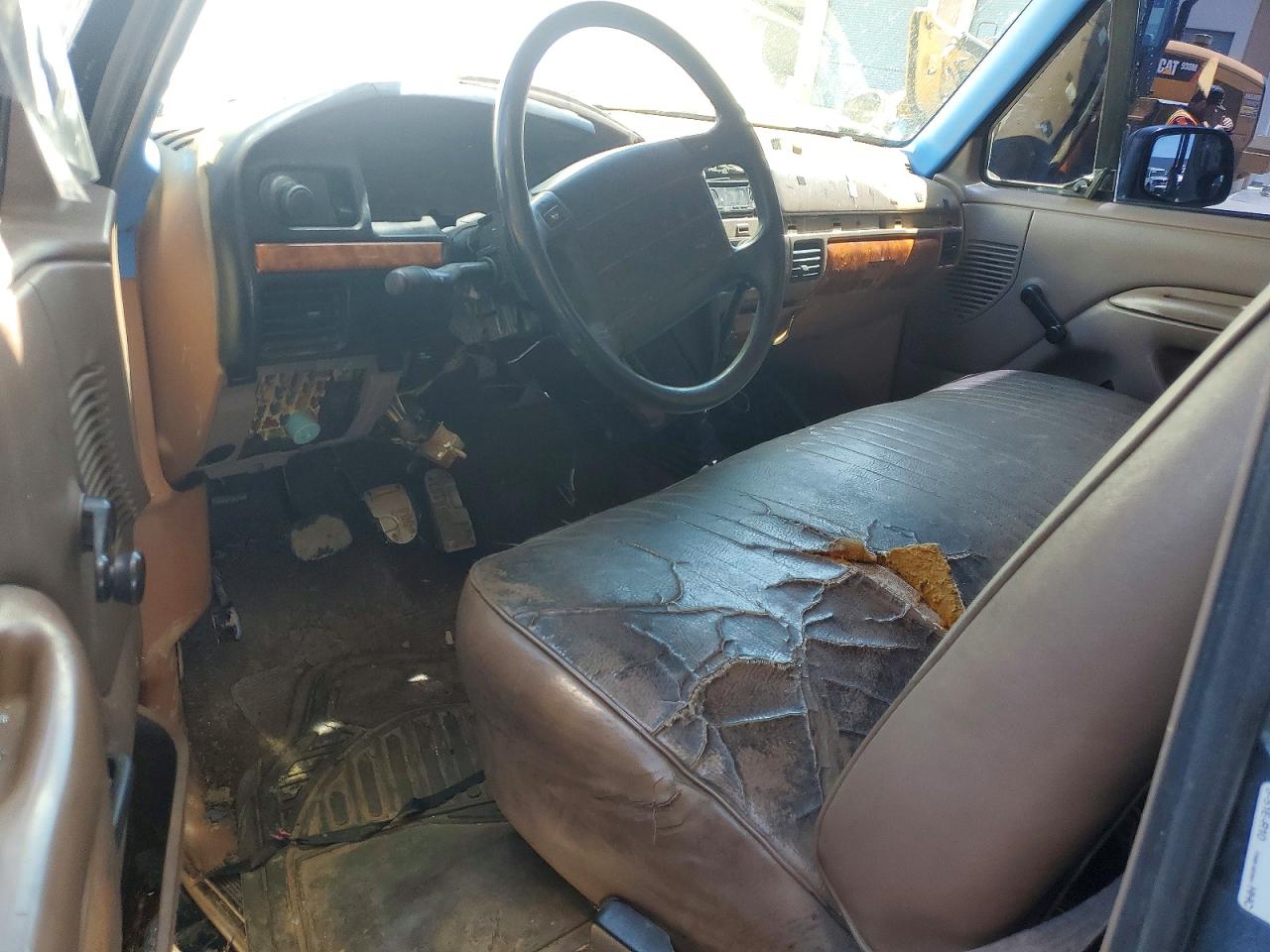 1995 Ford F-150 White vin: 1FTDF15Y7SLA67894