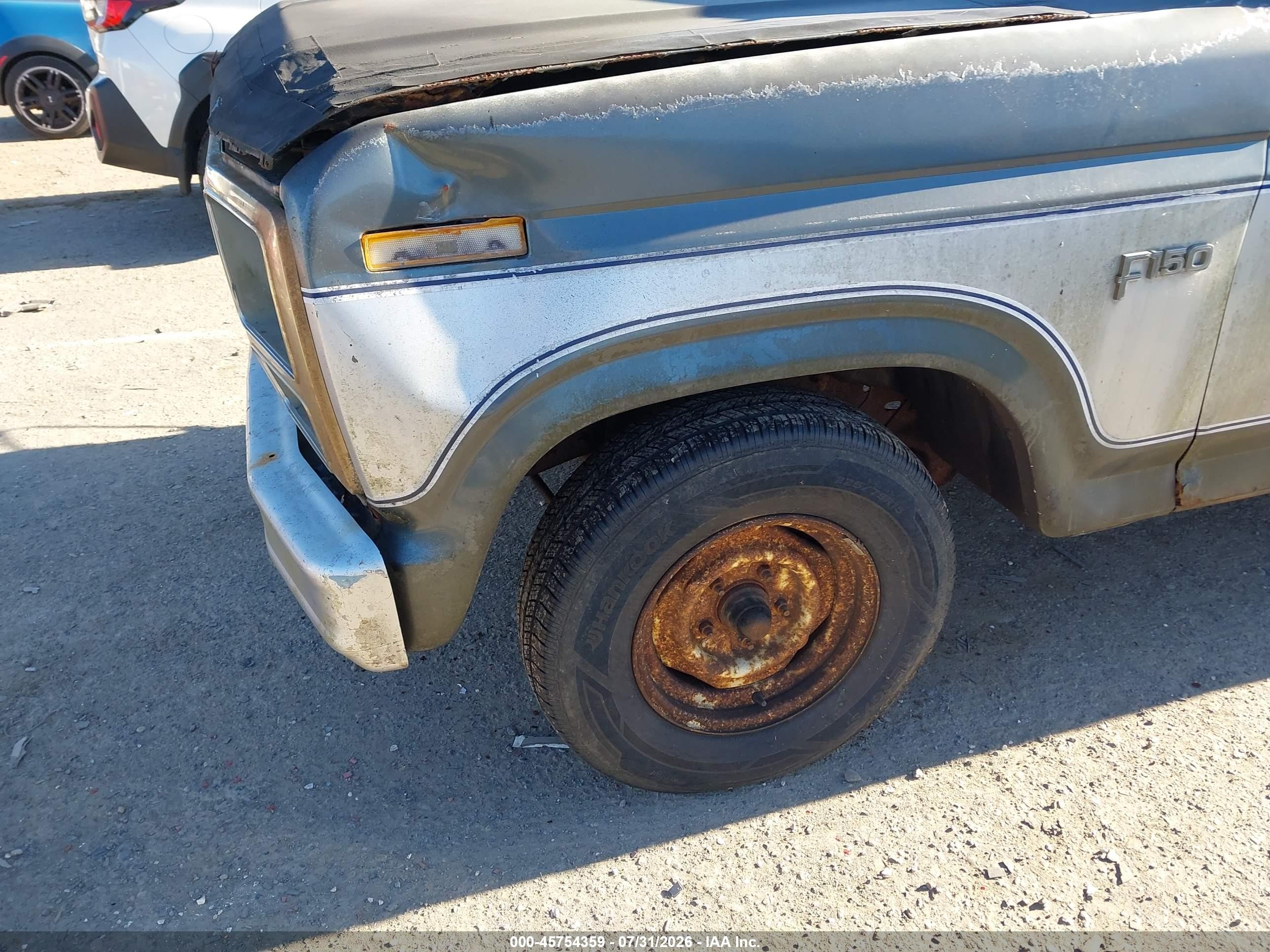 1983 Ford F150   Gray vin: 1FTDF15Y8DRA28909