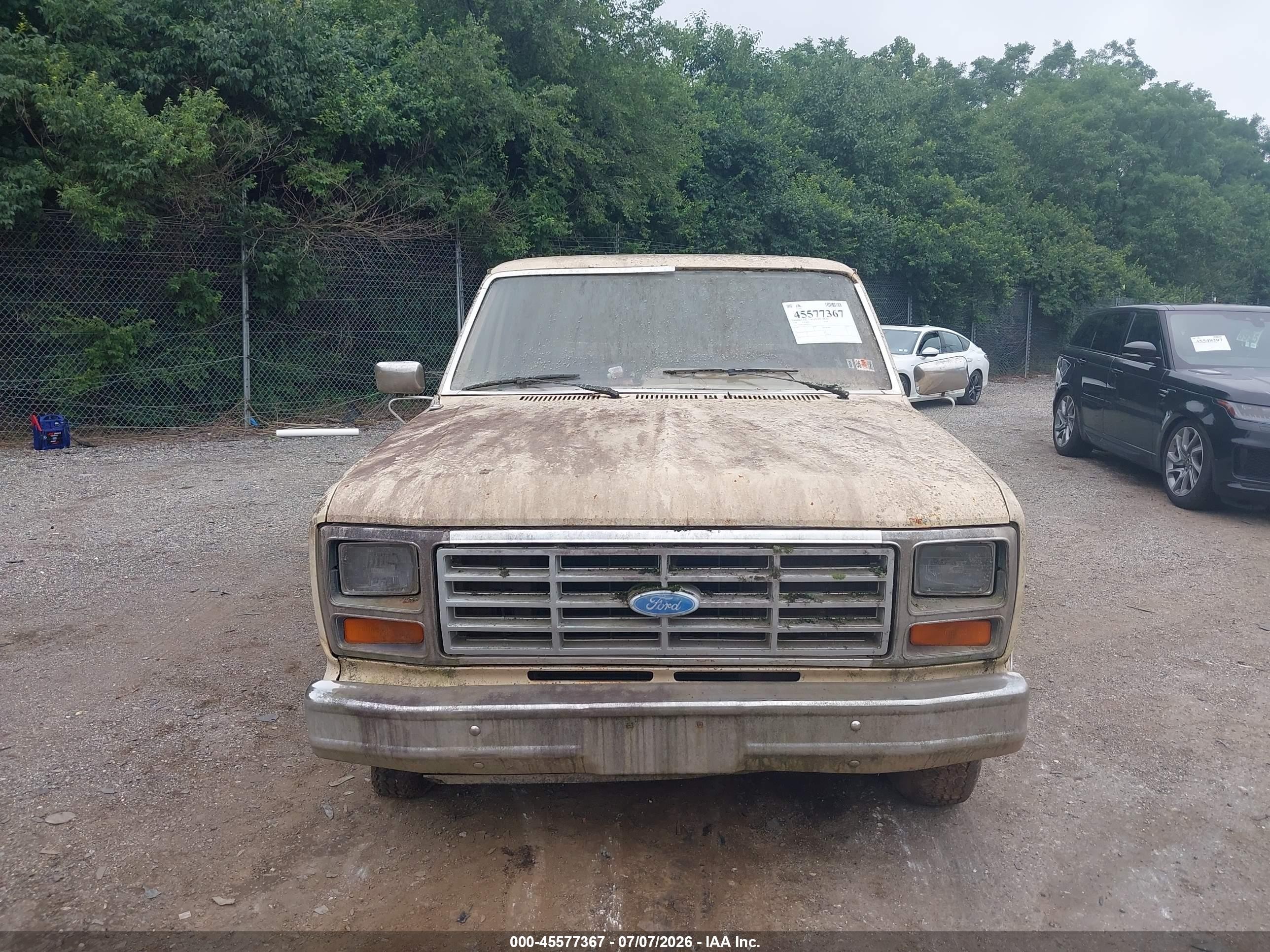 1984 Ford F150   Cream vin: 1FTDF15Y8ENA47159
