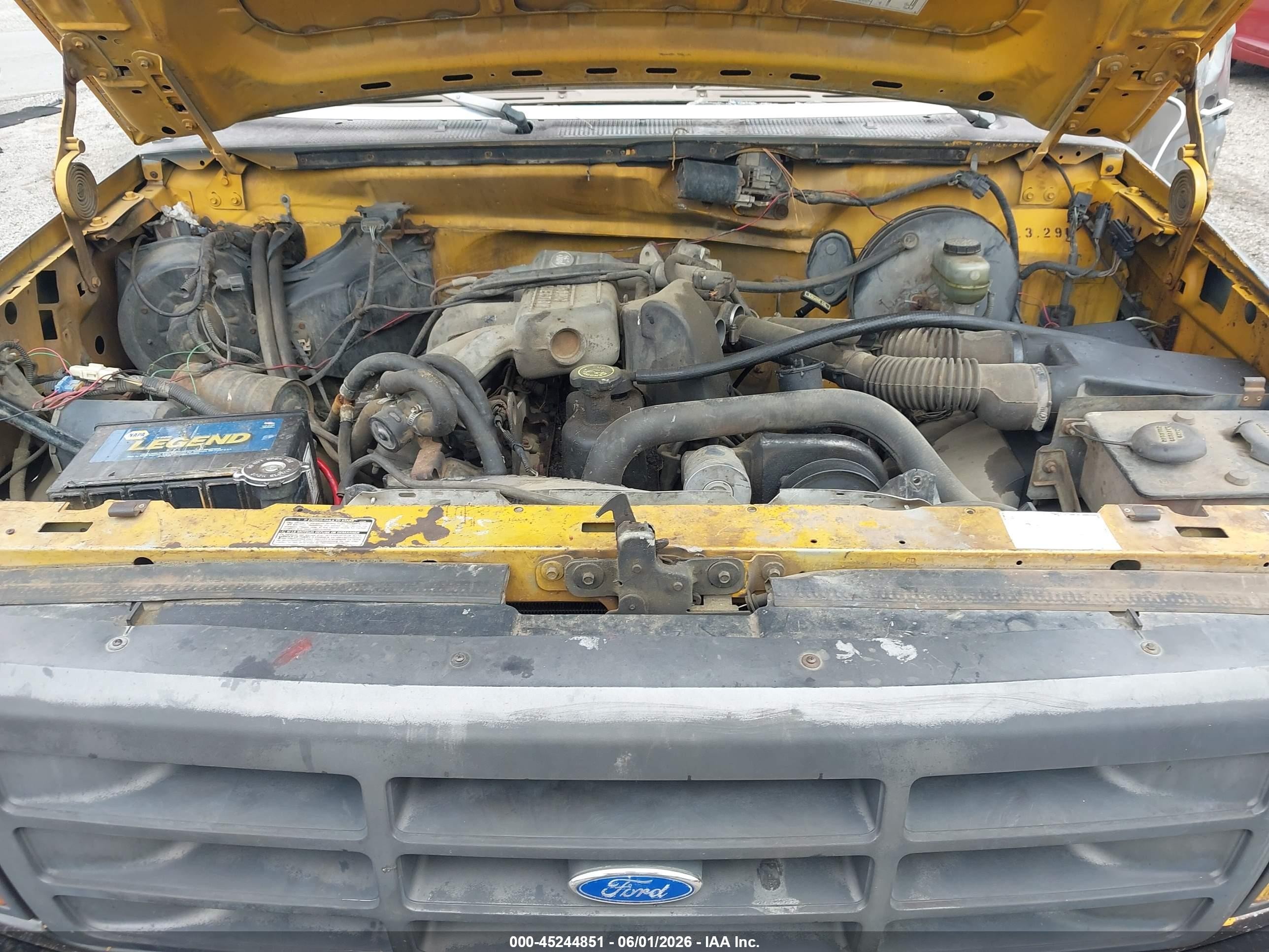 1993 Ford F150 Gray vin: 1FTDF15Y8PNA71190