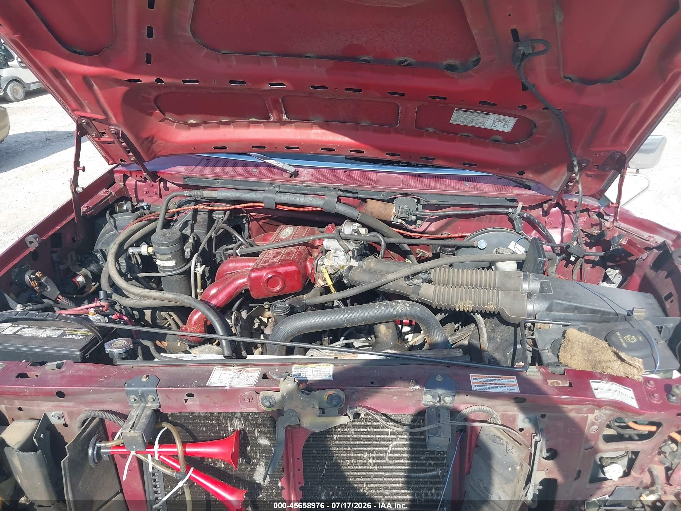 1994 Ford F150   Красный vin: 1FTDF15Y8RNA64761