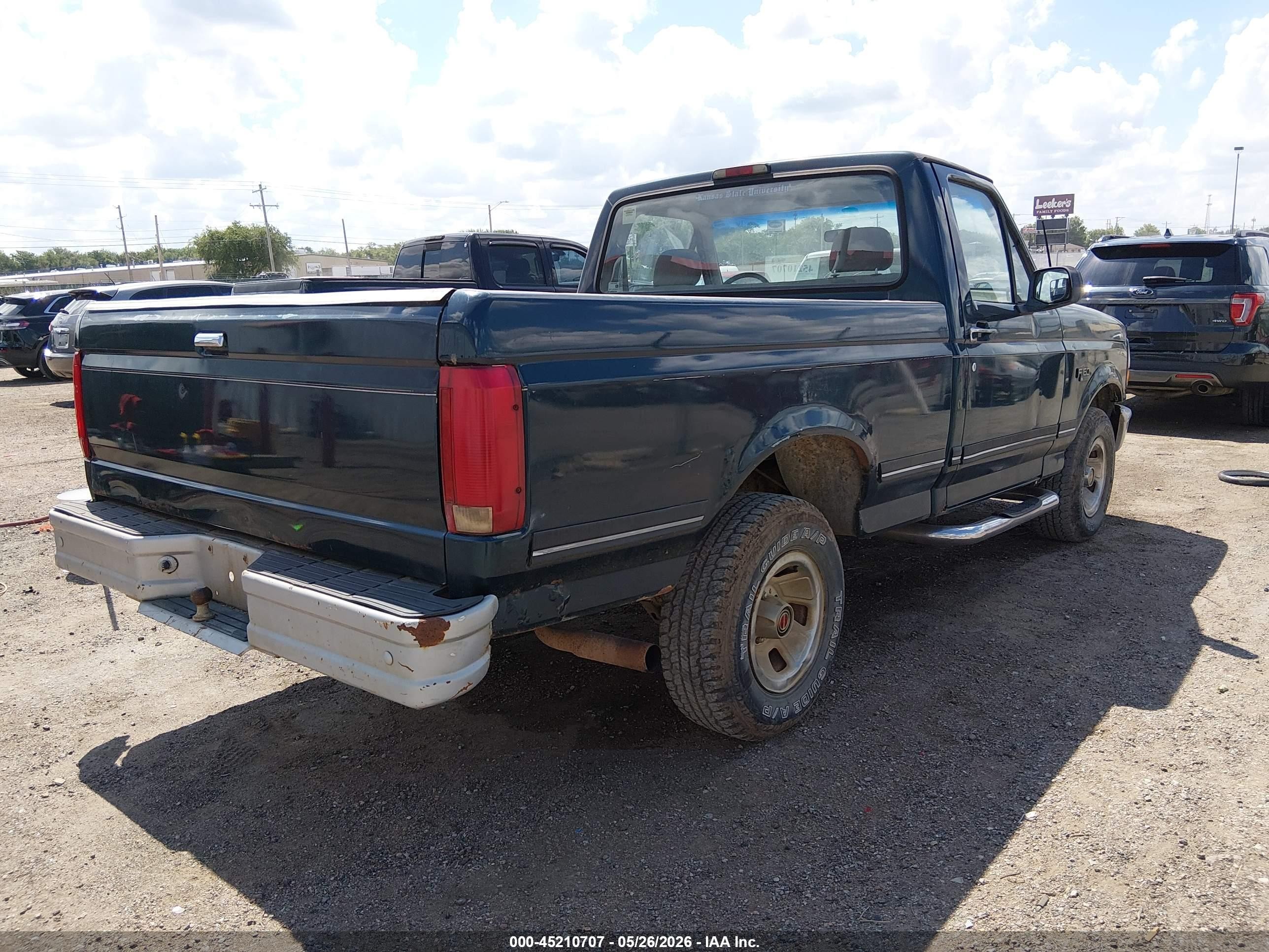 1994 Ford F150 Blue vin: 1FTDF15Y8RNB48949