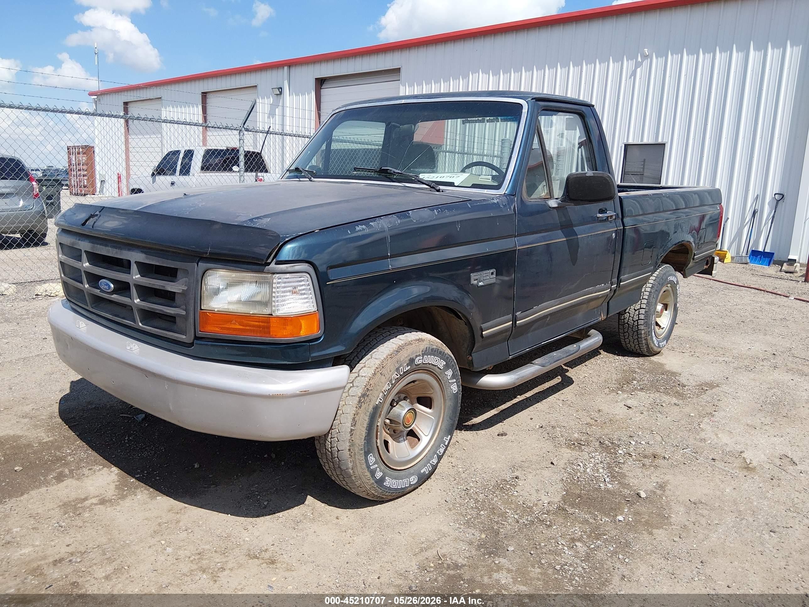 1994 Ford F150 Blue vin: 1FTDF15Y8RNB48949