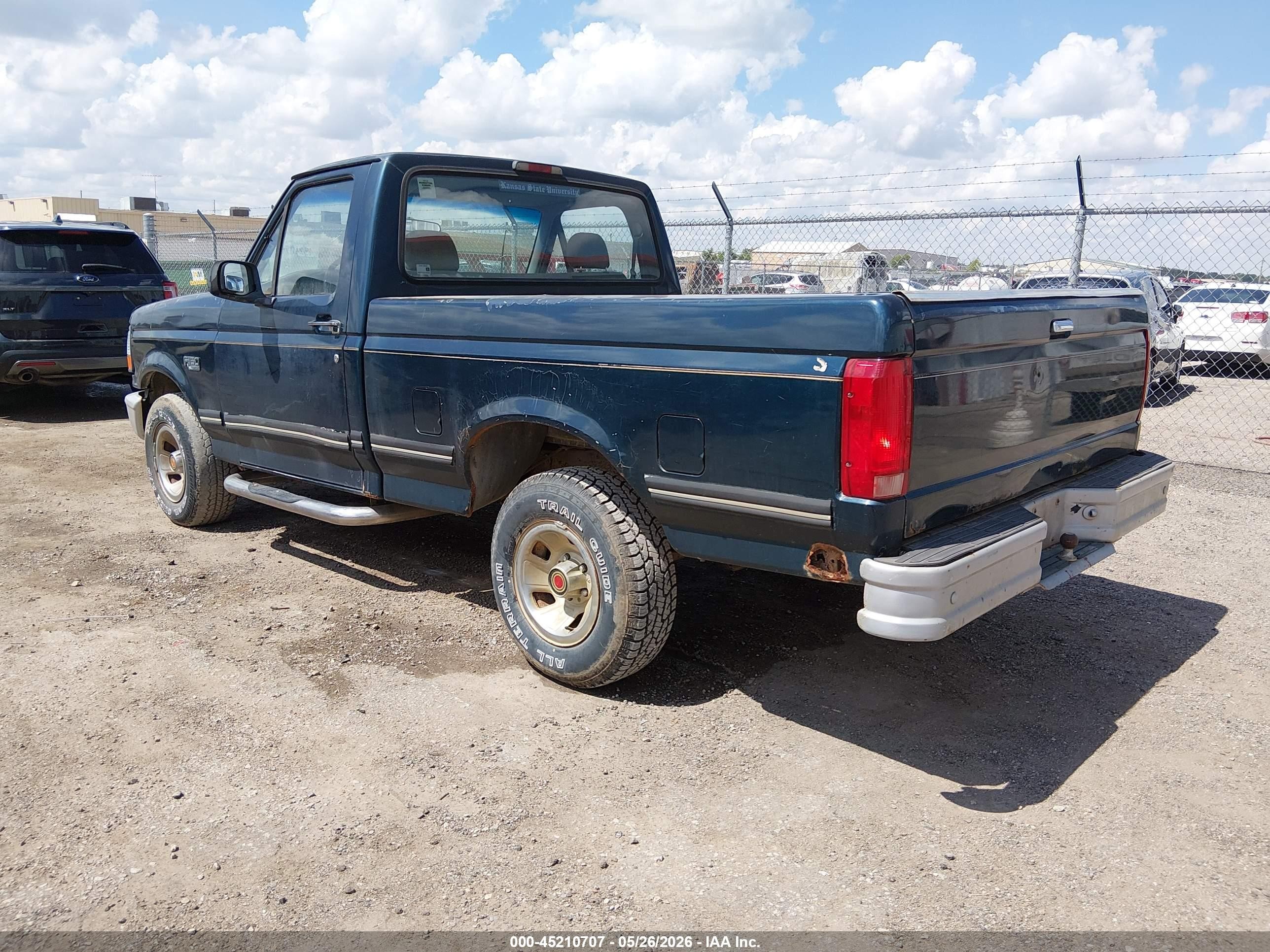 1994 Ford F150 Blue vin: 1FTDF15Y8RNB48949