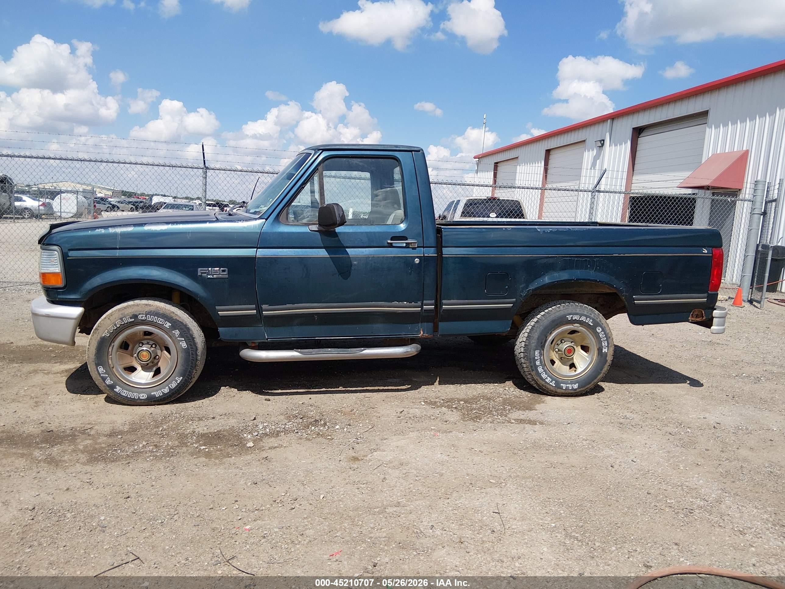 1994 Ford F150 Blue vin: 1FTDF15Y8RNB48949