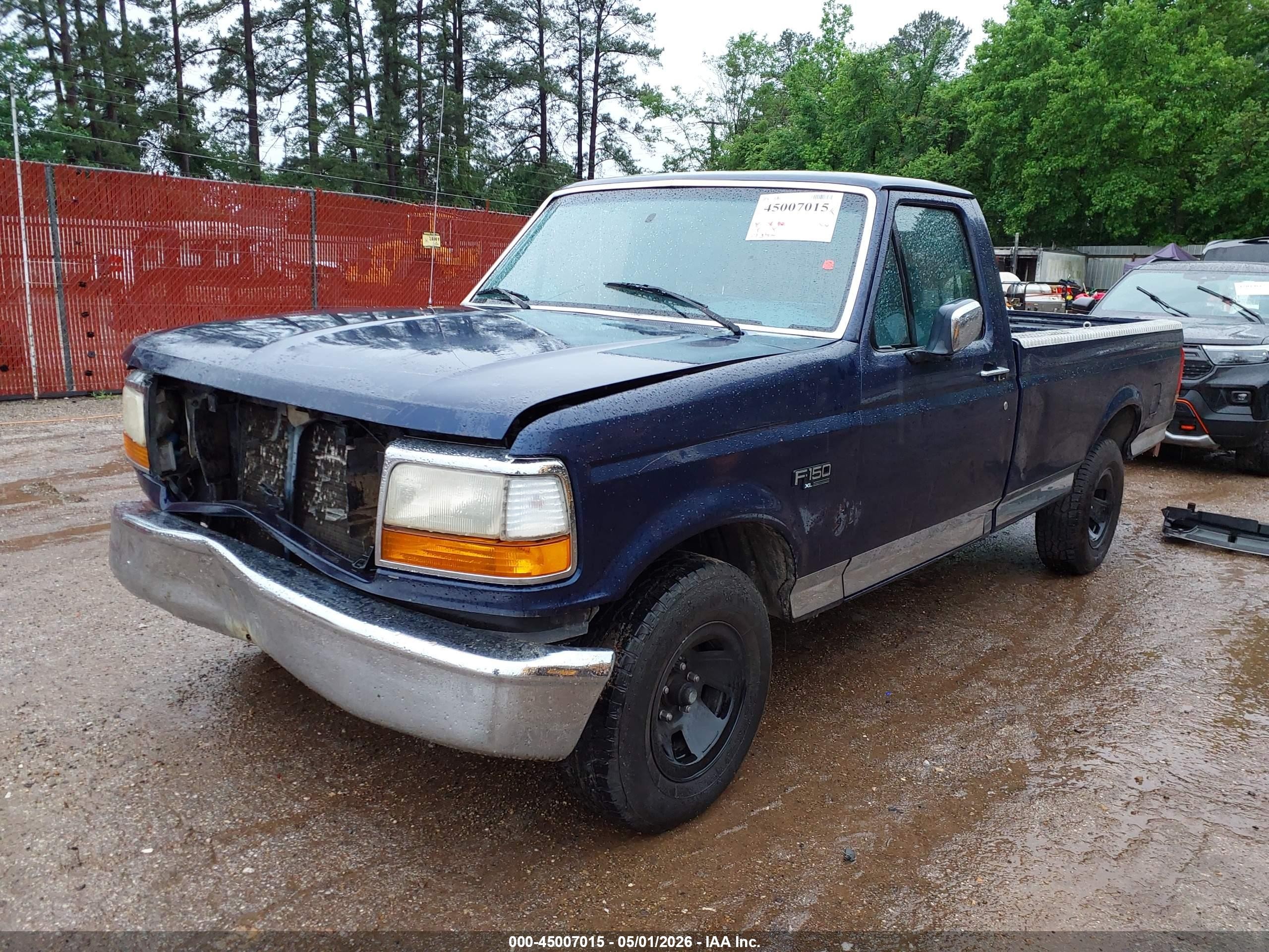 1995 Ford F150   Blue vin: 1FTDF15Y8SLA15481
