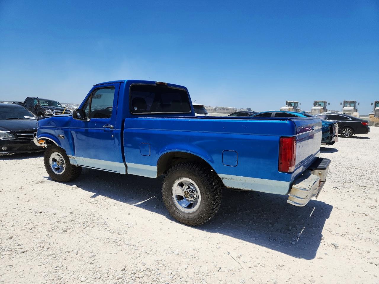 1995 Ford F150 Синий vin: 1FTDF15Y8SLA36279