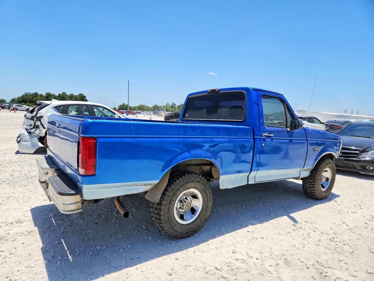 1995 Ford F150 Синий vin: 1FTDF15Y8SLA36279
