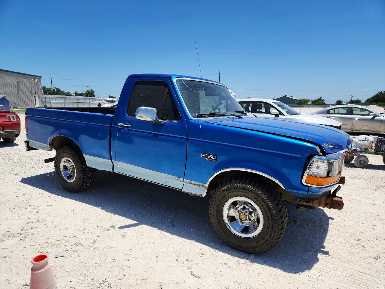 1995 Ford F150 Синий vin: 1FTDF15Y8SLA36279