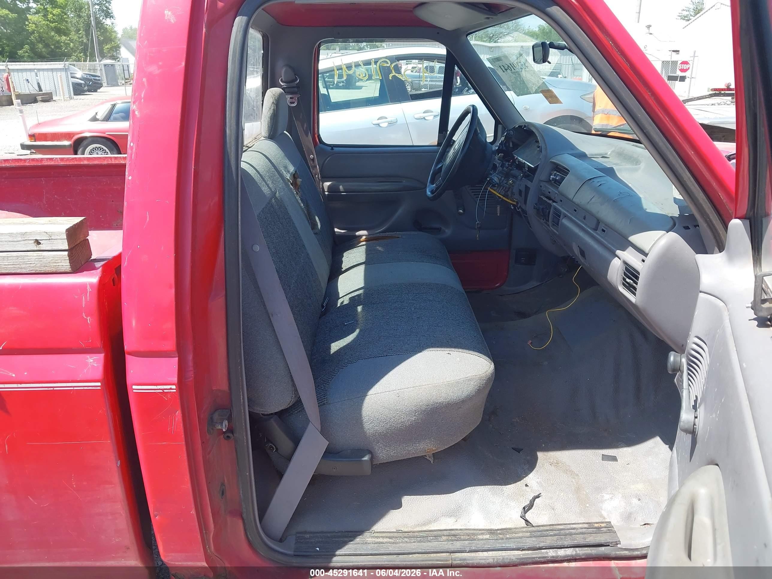1995 Ford F150   Red vin: 1FTDF15Y8SLA71453