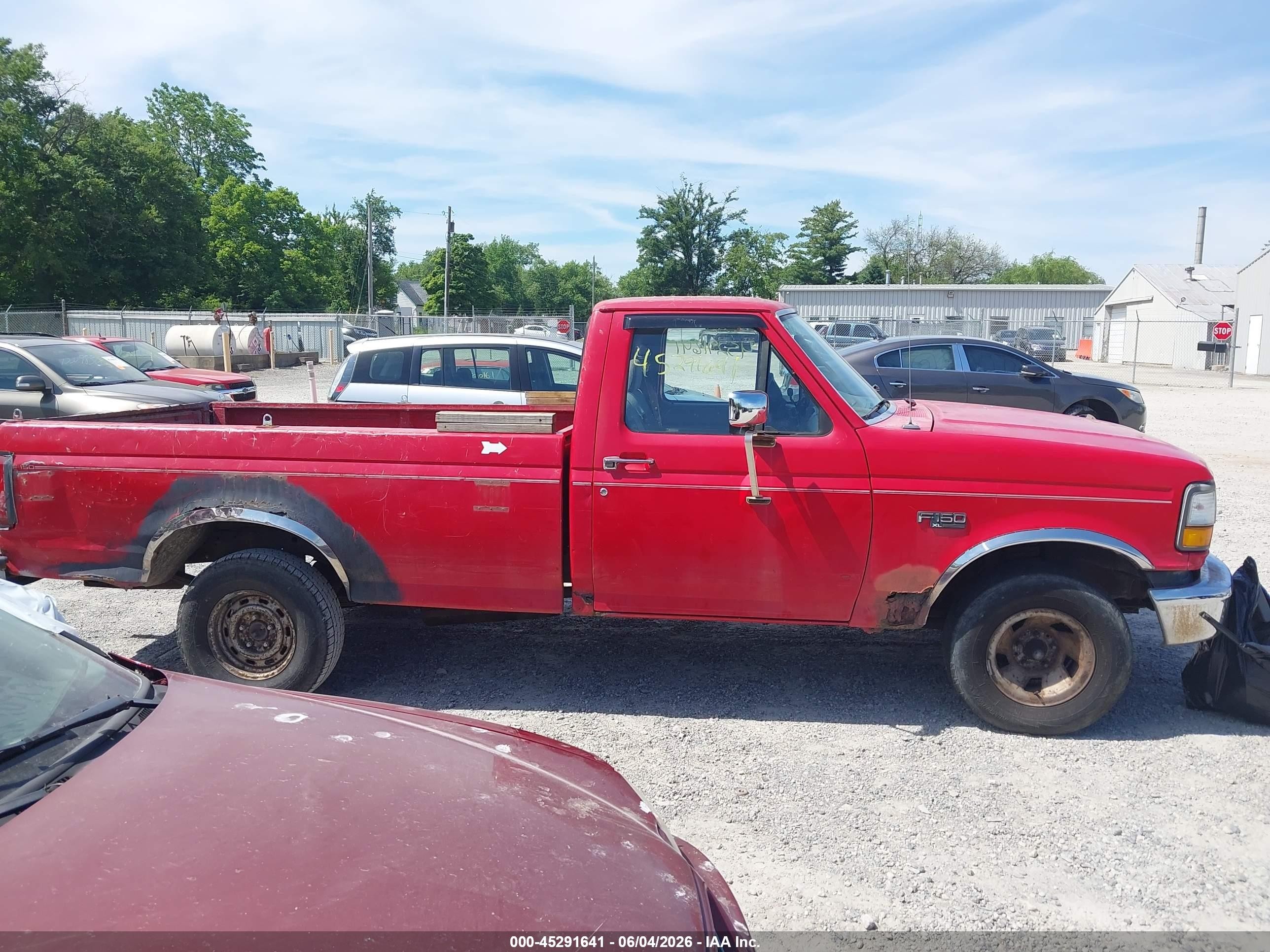 1995 Ford F150   Red vin: 1FTDF15Y8SLA71453