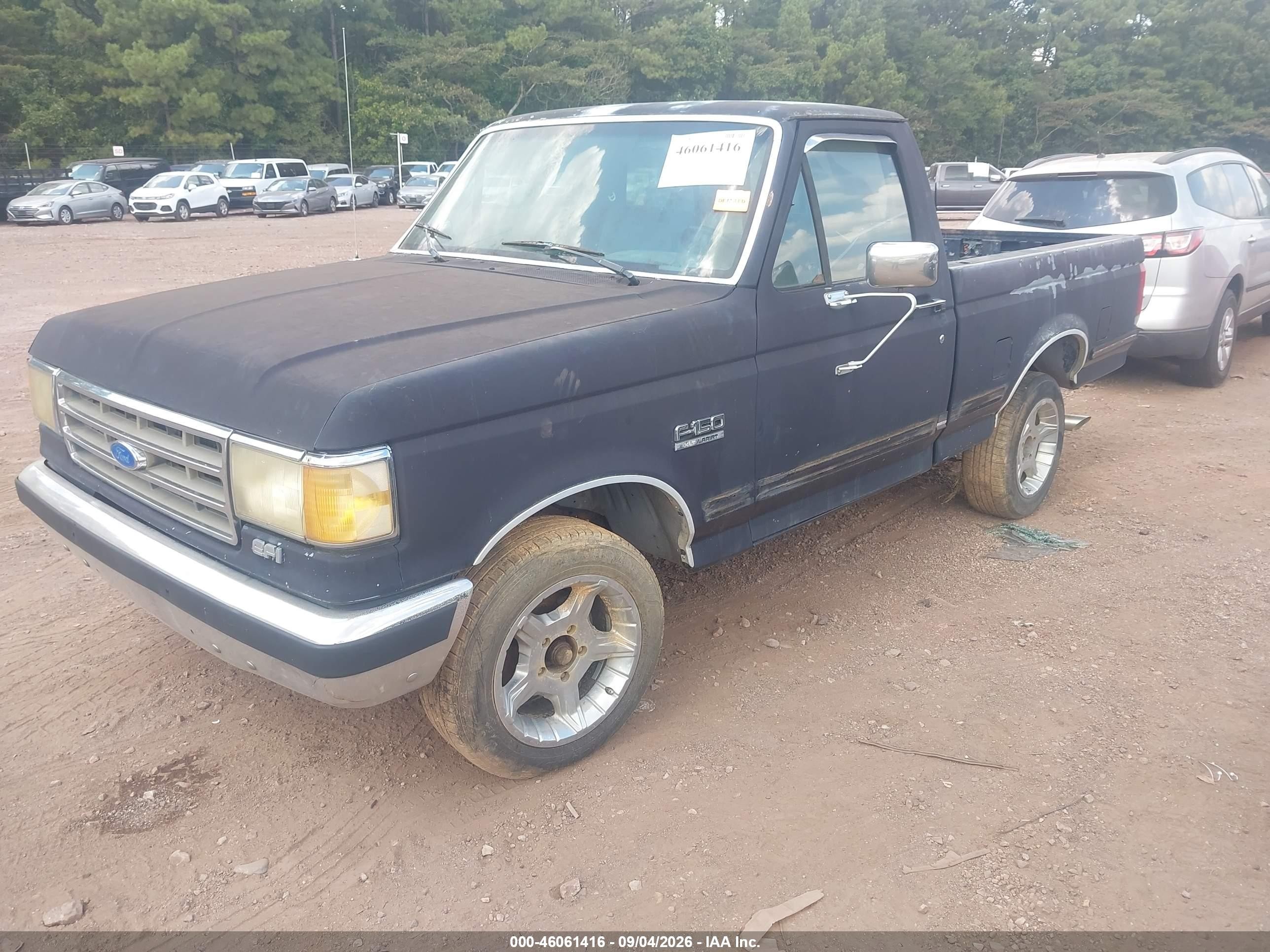 1989 Ford F150   Blue vin: 1FTDF15Y9KLA49770