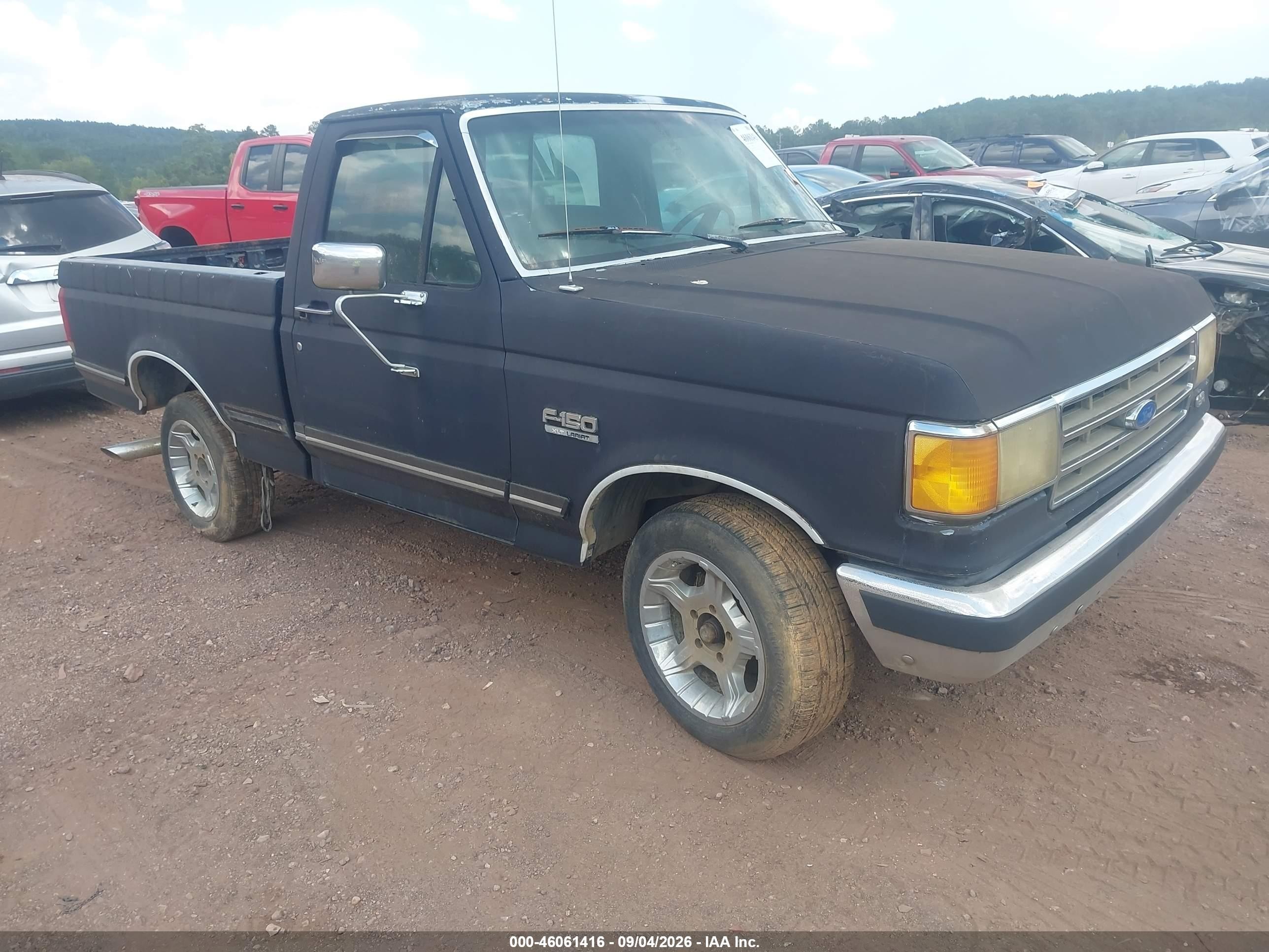 1989 Ford F150   Blue vin: 1FTDF15Y9KLA49770