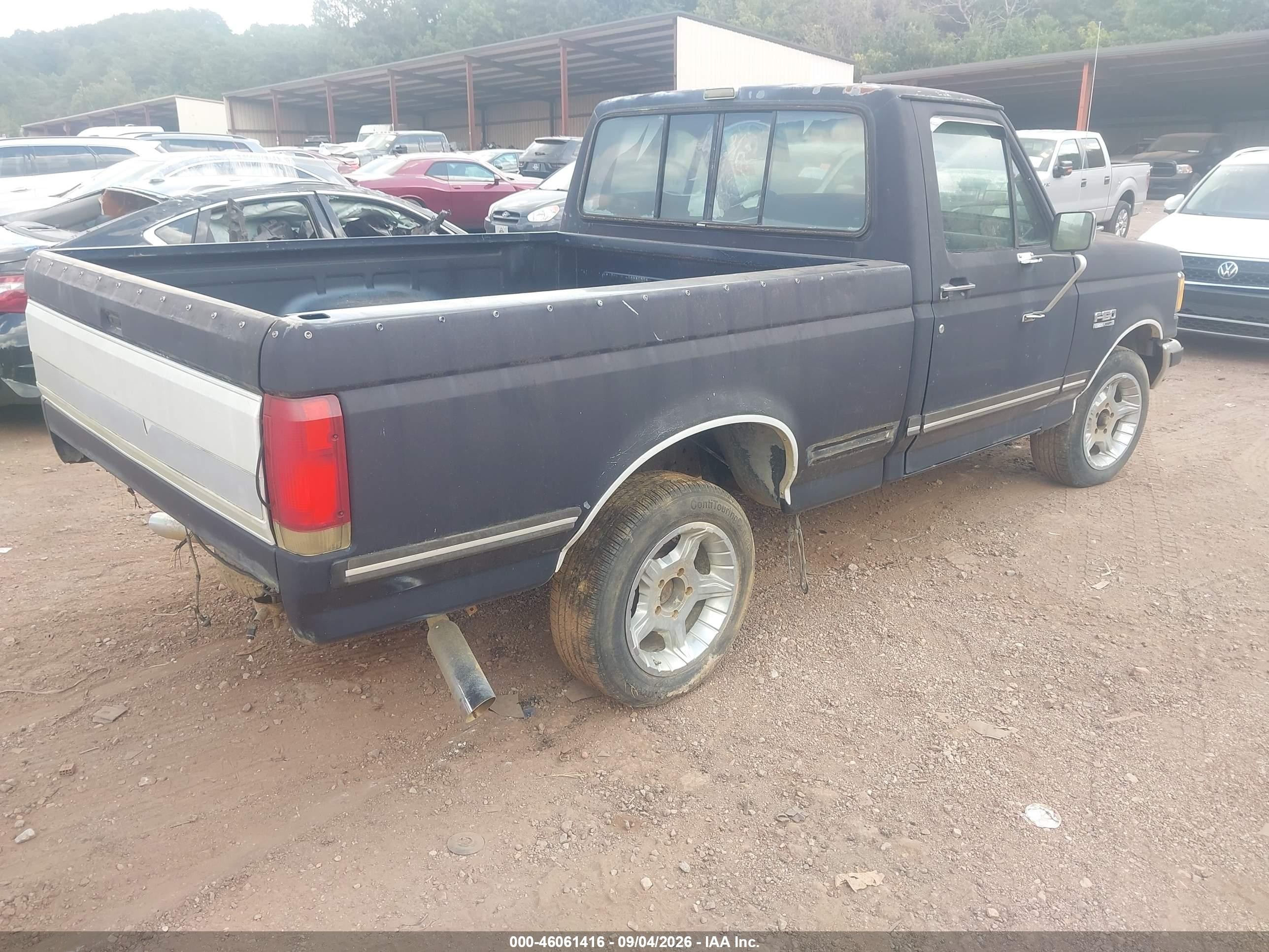 1989 Ford F150   Blue vin: 1FTDF15Y9KLA49770