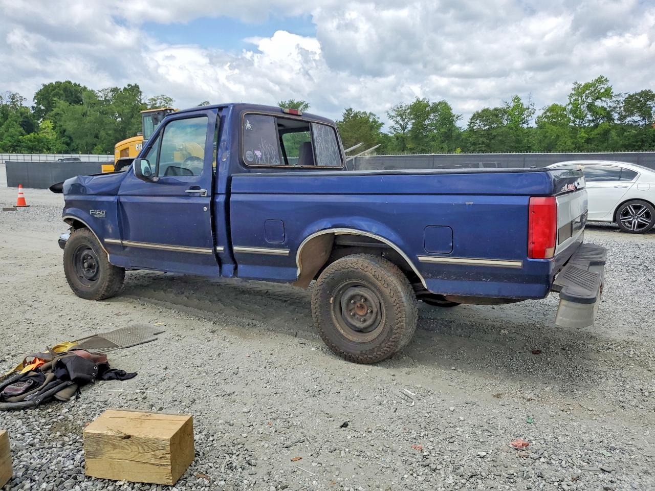 1995 Ford F150 Blue vin: 1FTDF15Y9SLA94529