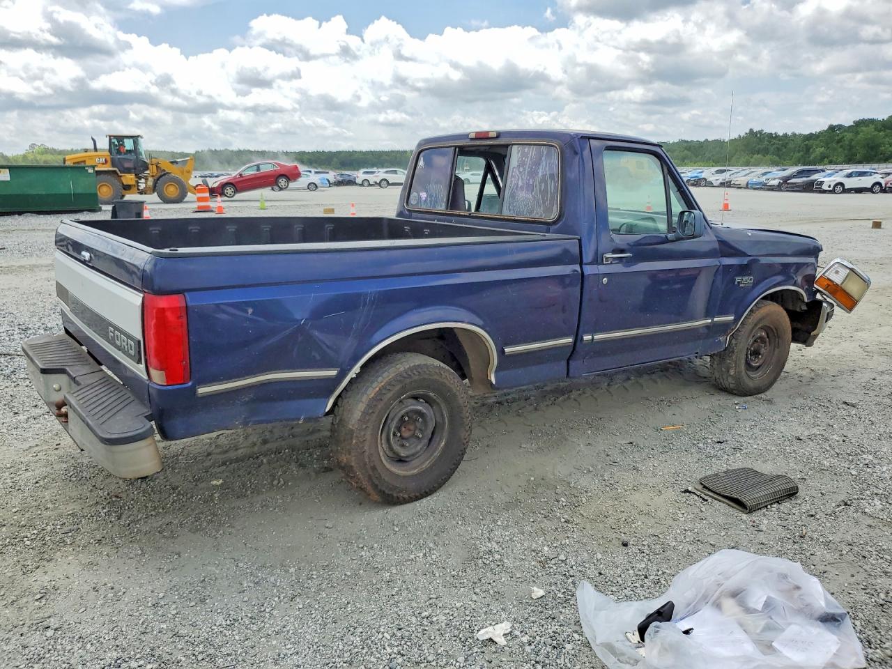 1995 Ford F150 Blue vin: 1FTDF15Y9SLA94529