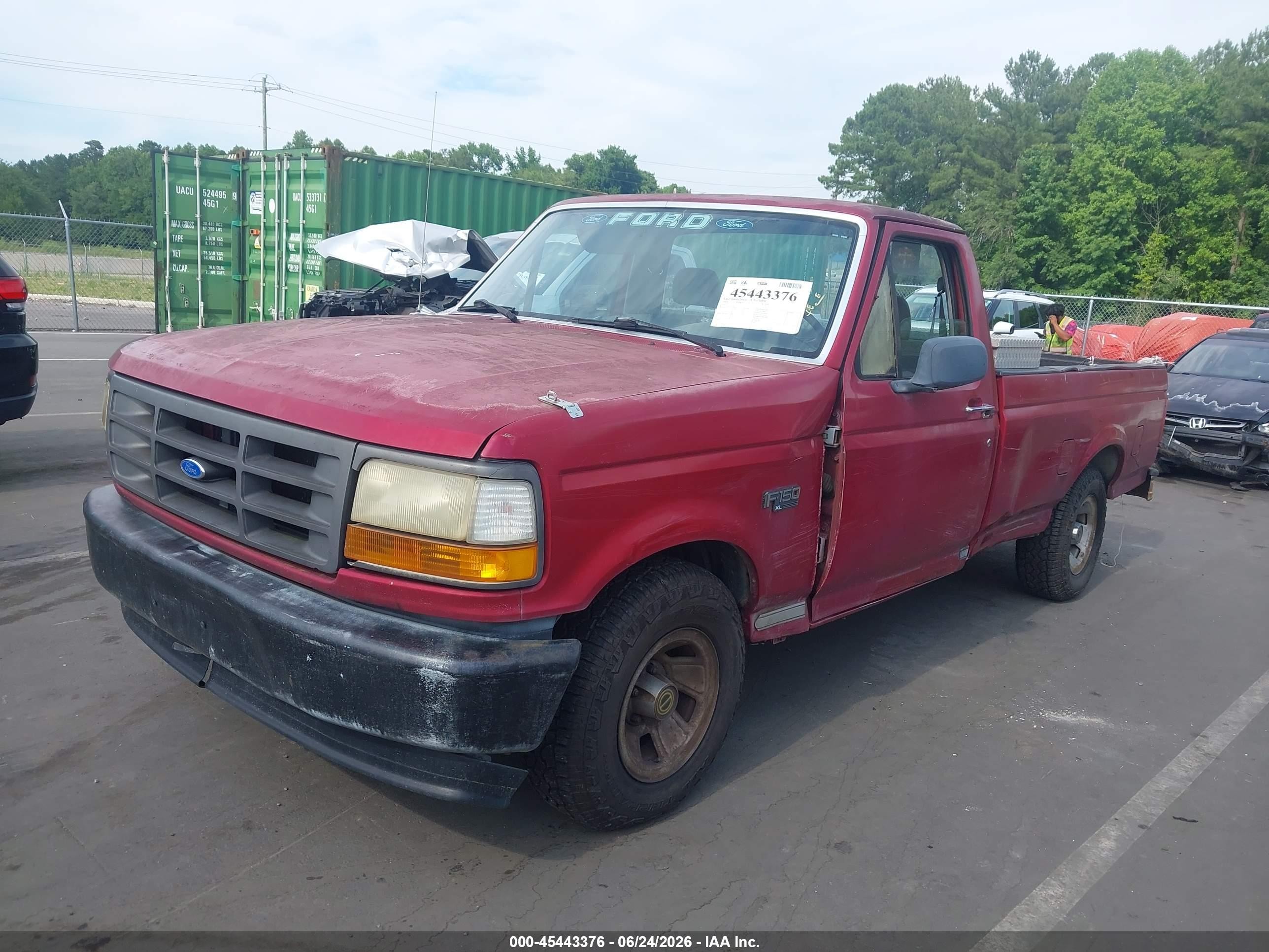 1995 Ford F150   Red vin: 1FTDF15Y9SNA09273