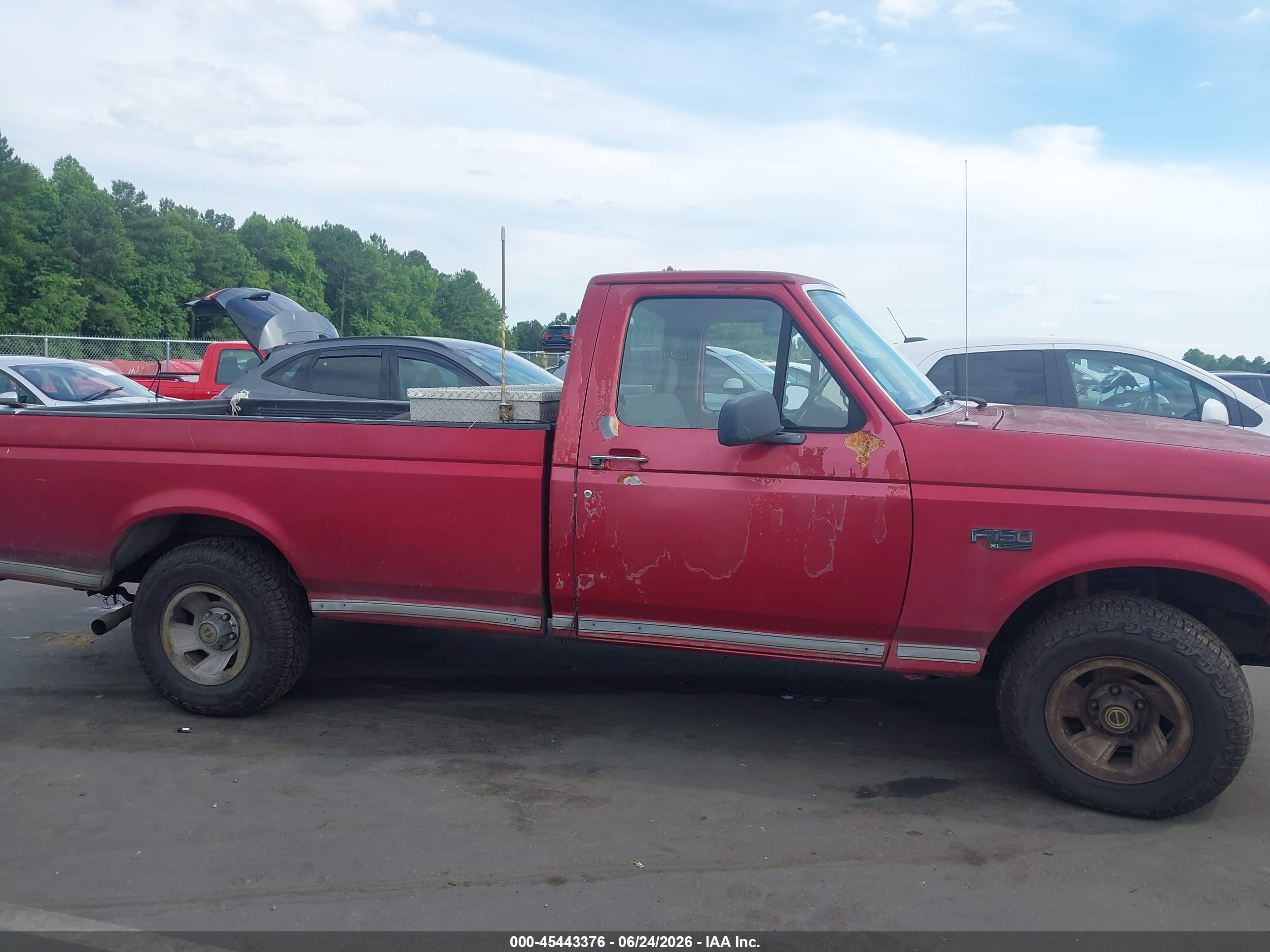 1995 Ford F150   Red vin: 1FTDF15Y9SNA09273