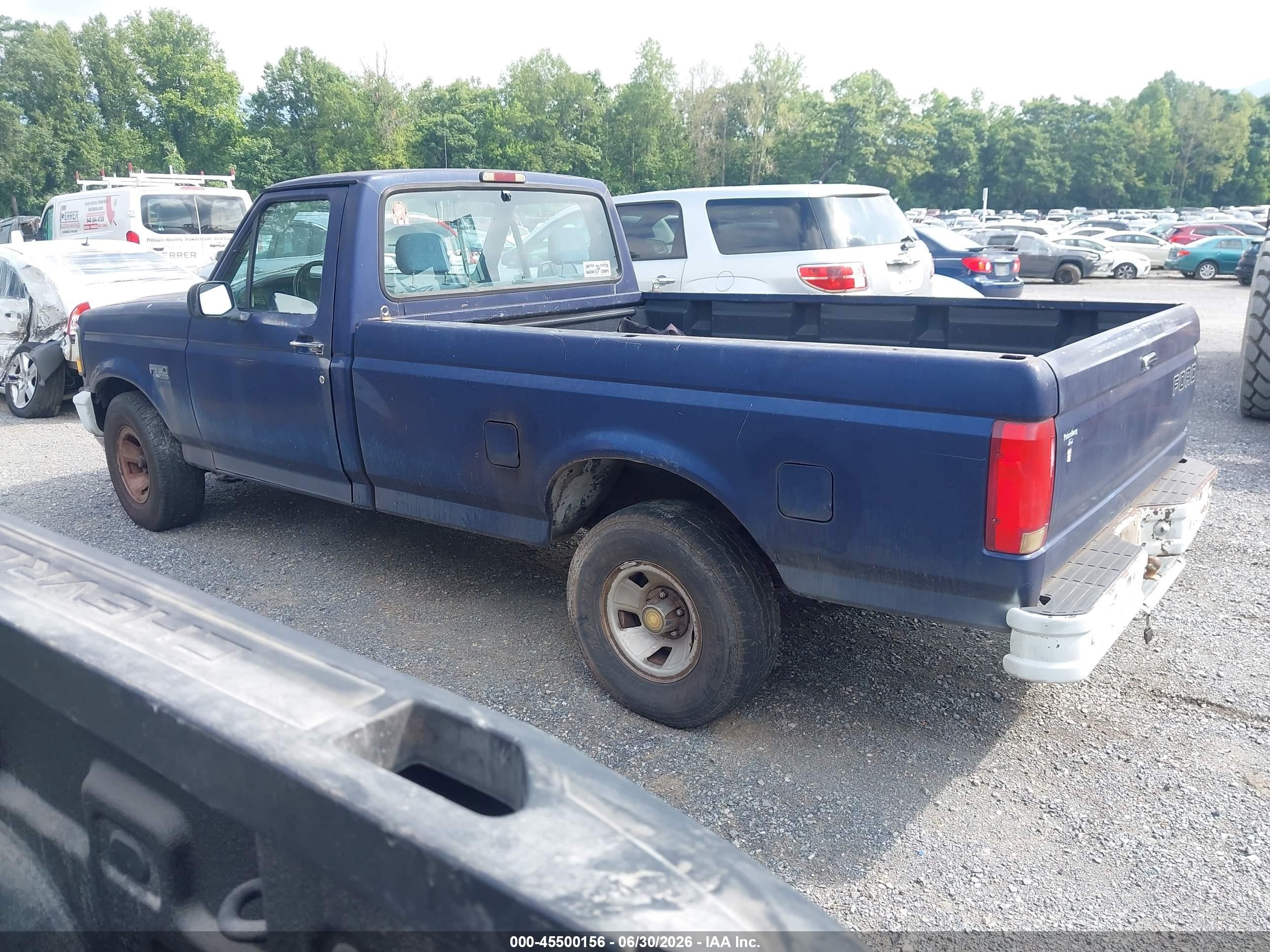1994 Ford F150   Blue vin: 1FTDF15YXRNA29719