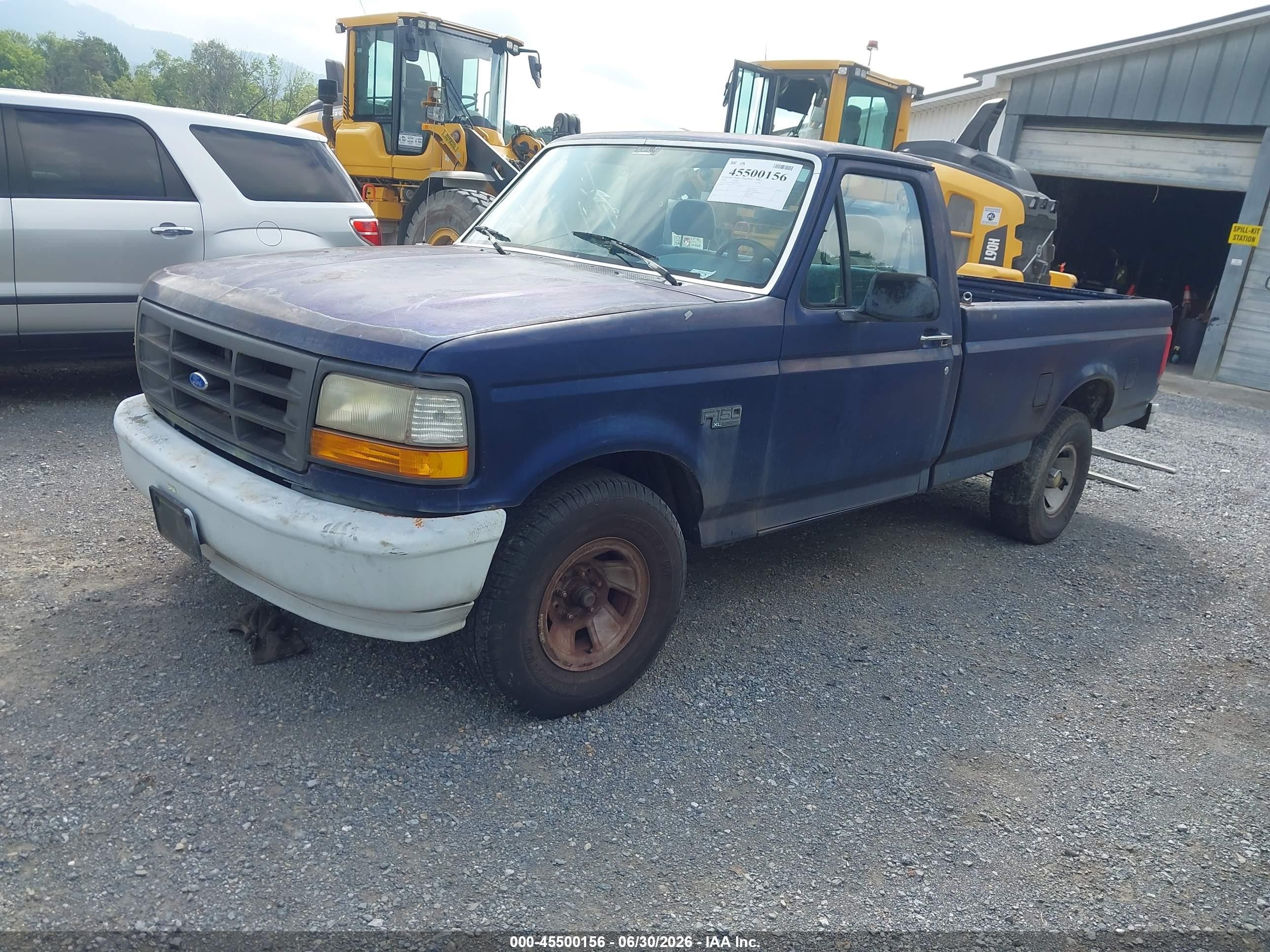 1994 Ford F150   Blue vin: 1FTDF15YXRNA29719