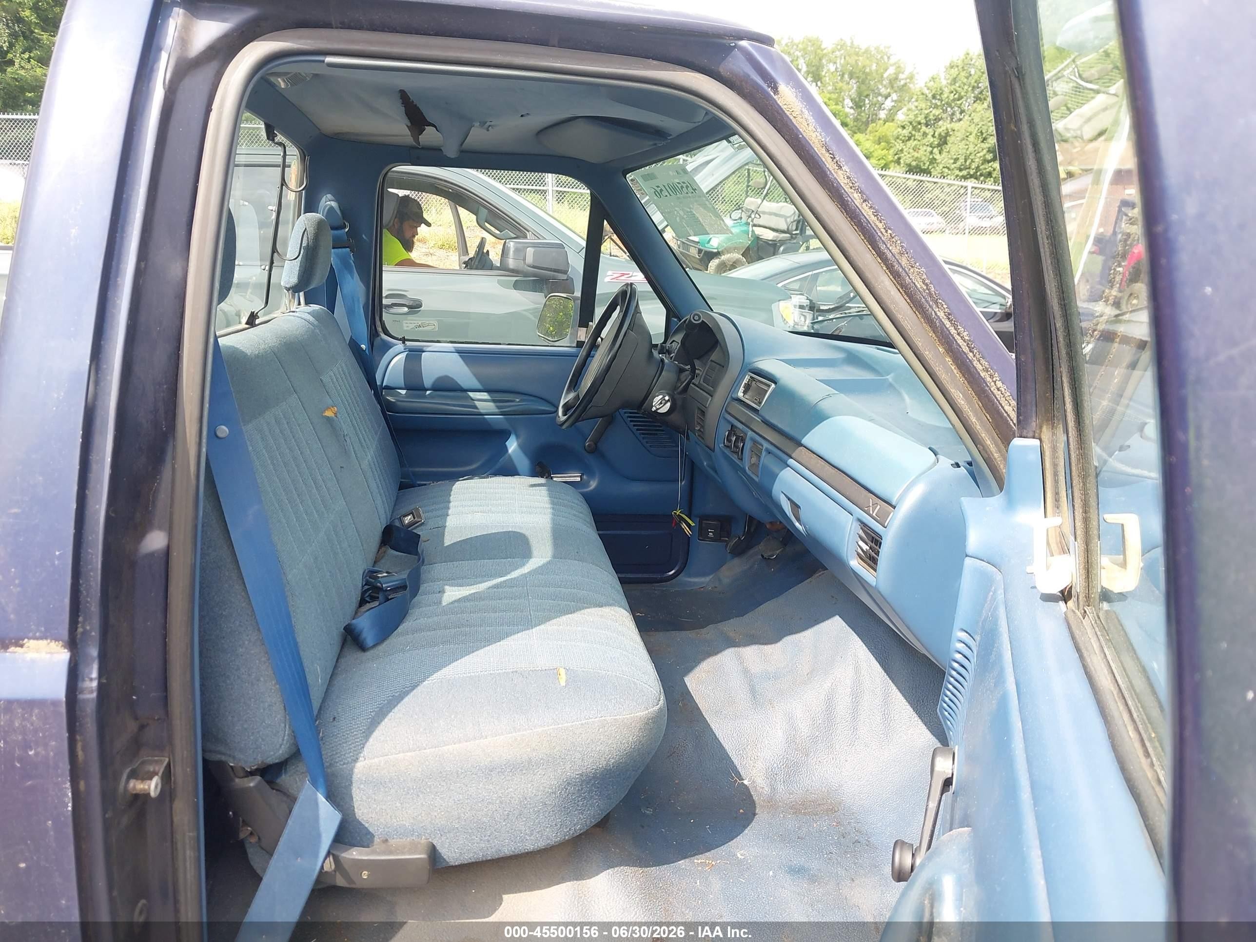 1994 Ford F150   Blue vin: 1FTDF15YXRNA29719