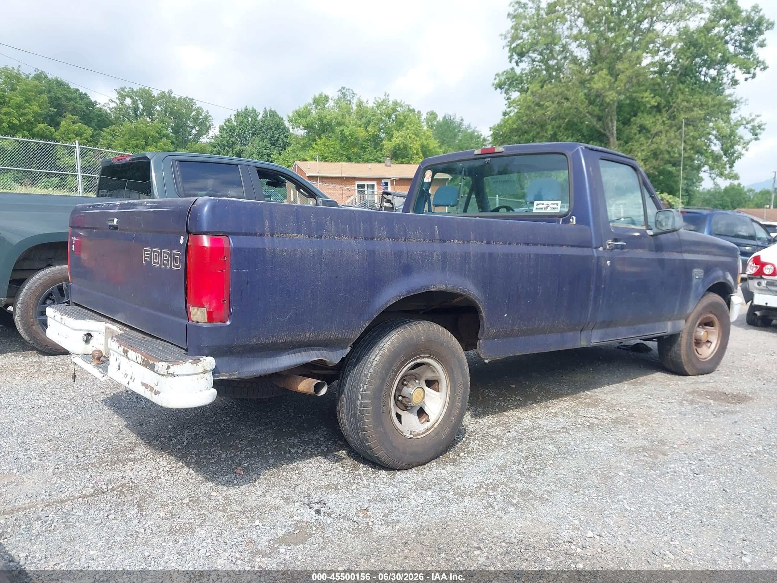 1994 Ford F150   Blue vin: 1FTDF15YXRNA29719