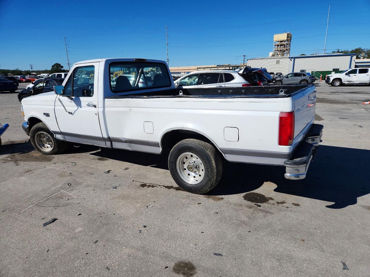 1995 Ford F-150 White vin: 1FTDF15YXSLB90105