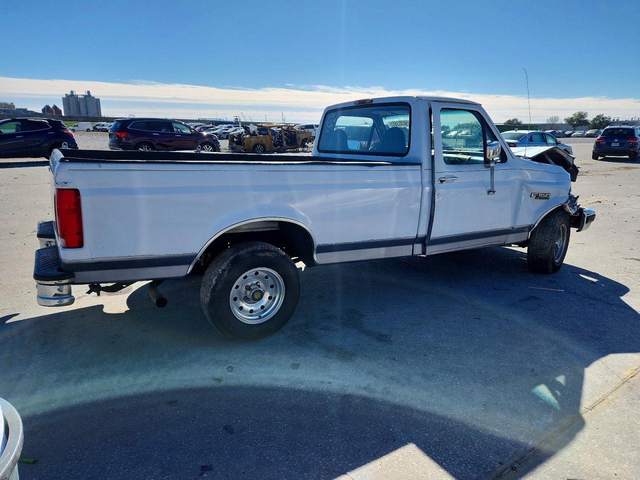 1995 Ford F-150 White vin: 1FTDF15YXSLB90105