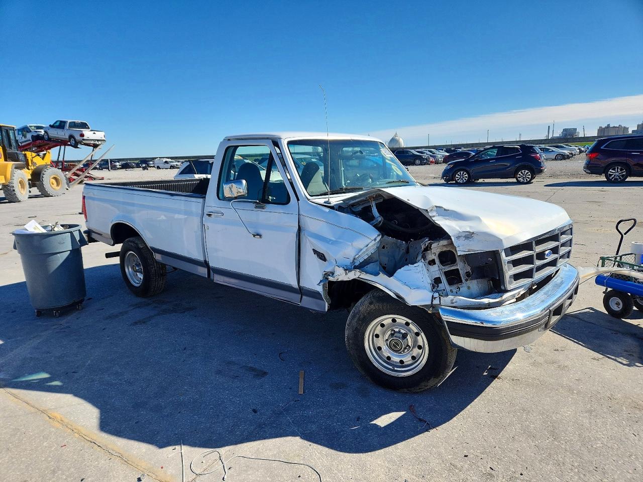 1995 Ford F-150 White vin: 1FTDF15YXSLB90105