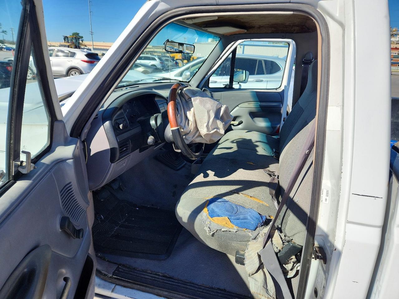 1995 Ford F-150 White vin: 1FTDF15YXSLB90105