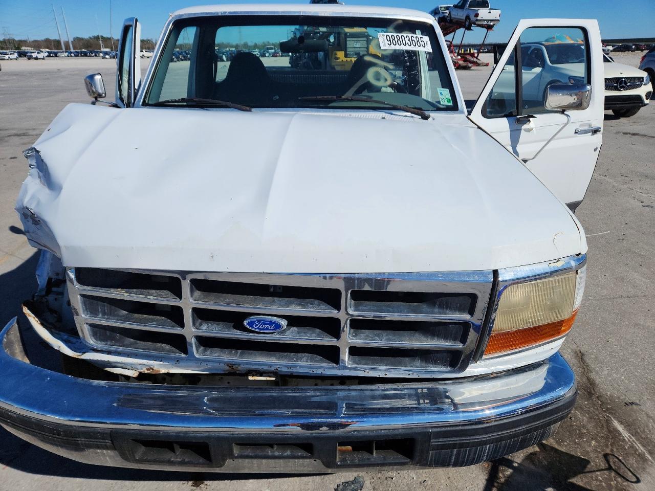 1995 Ford F-150 White vin: 1FTDF15YXSLB90105