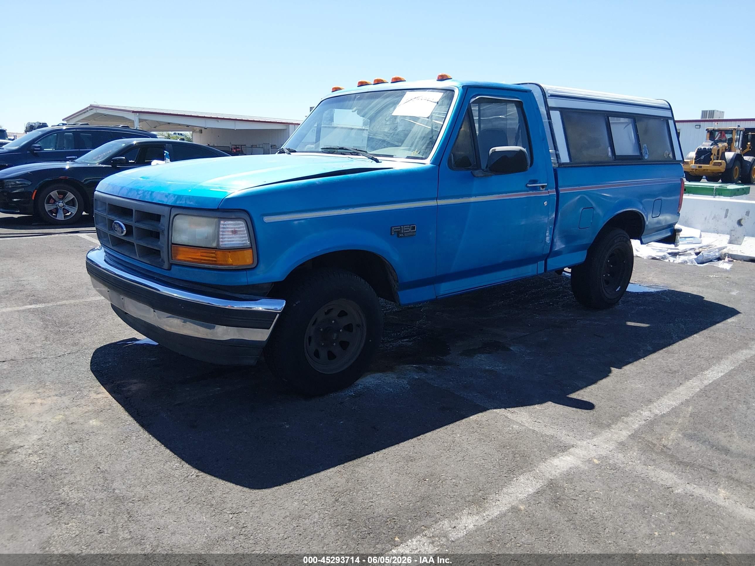 1995 Ford F150   Blue vin: 1FTDF15YXSNA48230