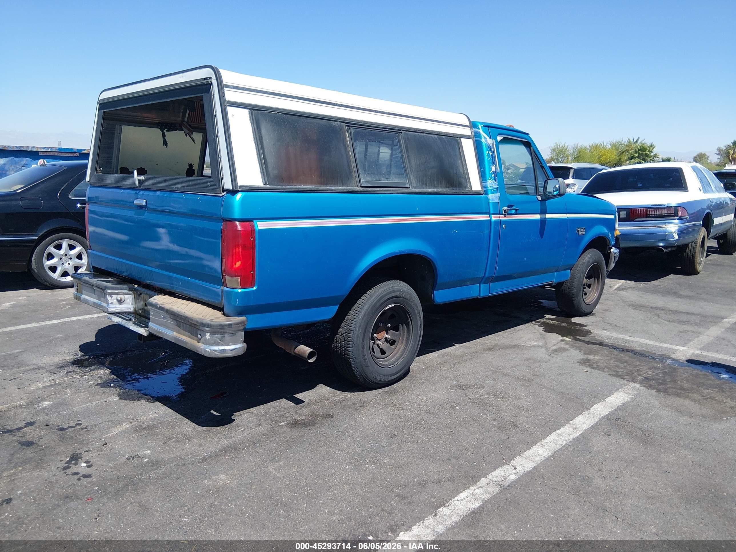 1995 Ford F150   Blue vin: 1FTDF15YXSNA48230