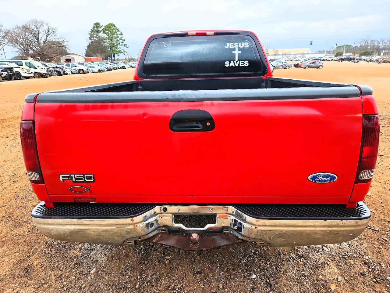 1997 Ford F150 Red vin: 1FTDF1720VNA27738