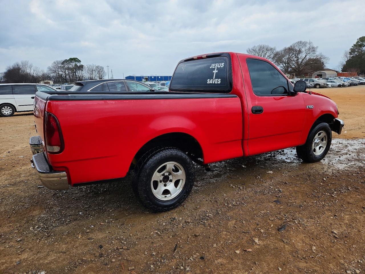 1997 Ford F150 Red vin: 1FTDF1720VNA27738