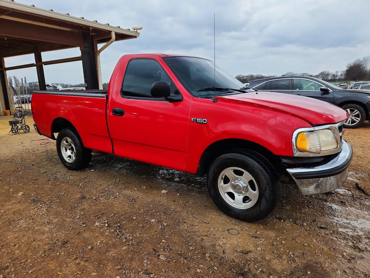 1997 Ford F150 Red vin: 1FTDF1720VNA27738