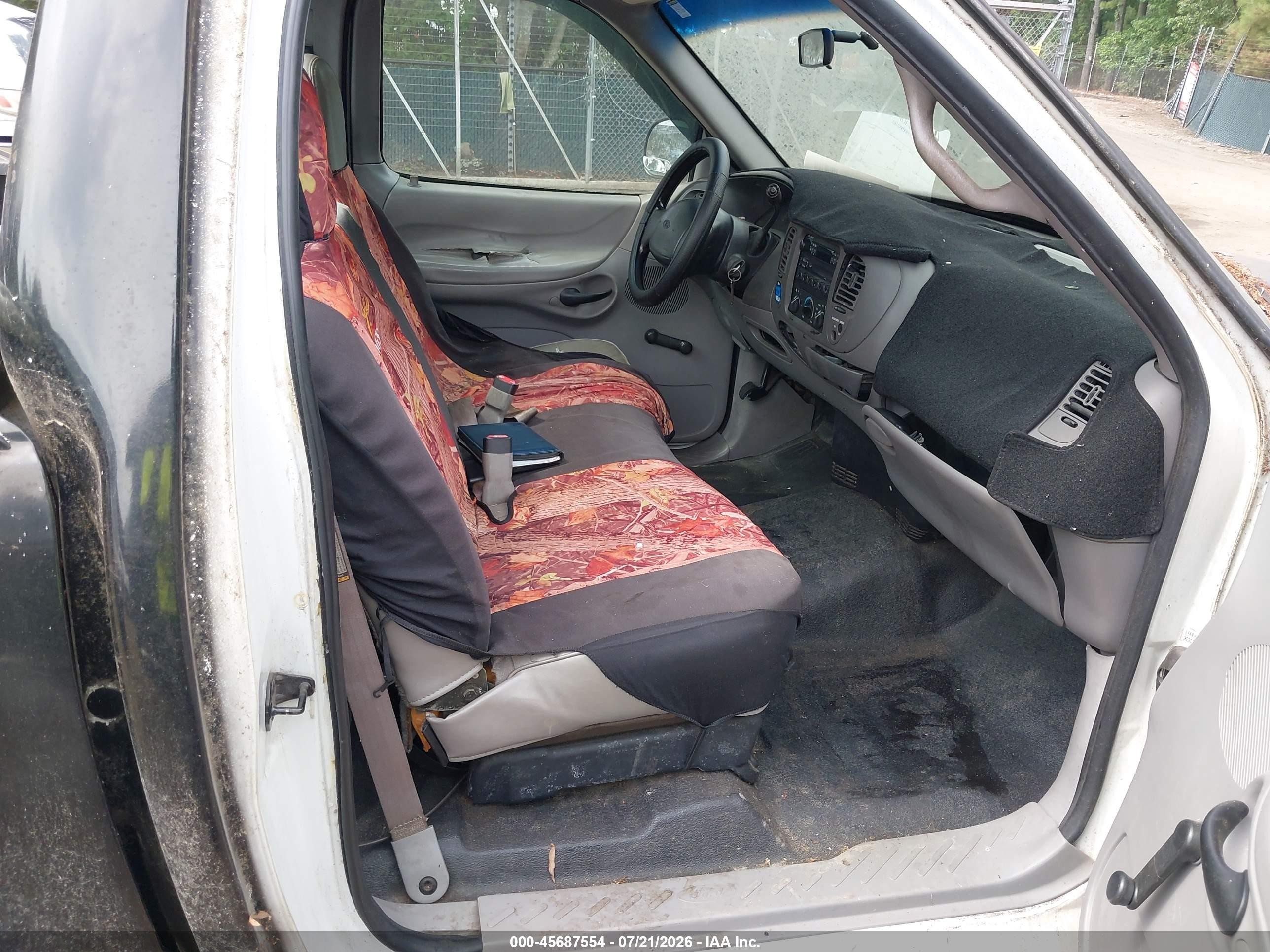 1997 Ford F-150 Standard Standard/xl/xlt Black vin: 1FTDF1720VND22368