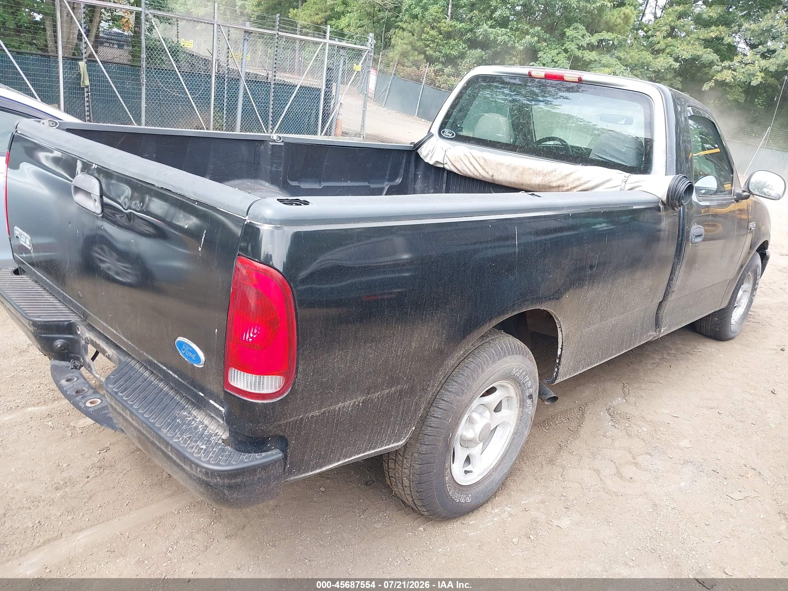 1997 Ford F-150 Standard Standard/xl/xlt Black vin: 1FTDF1720VND22368