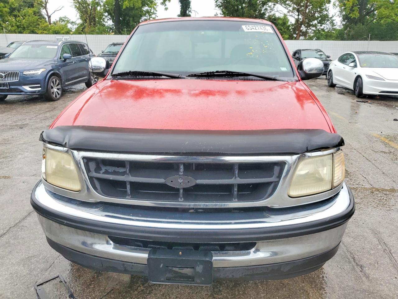 1997 Ford F150 Red vin: 1FTDF1721VNC92992