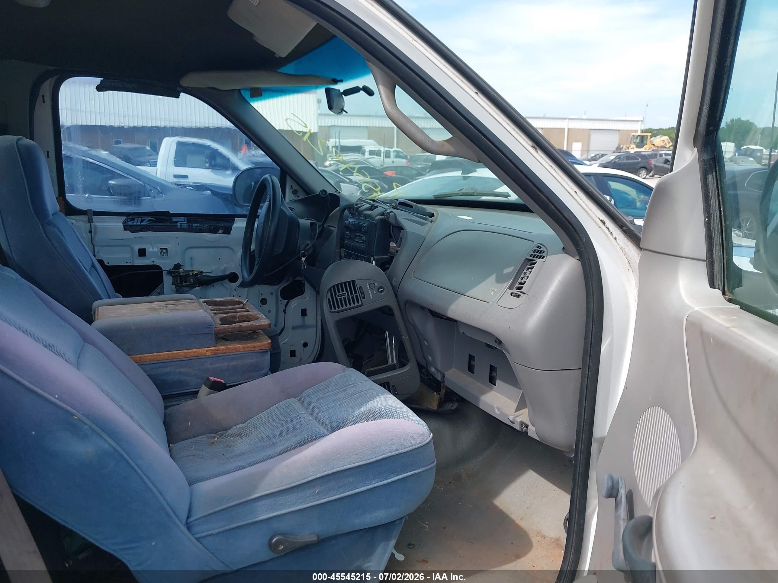 1997 Ford F-150 Standard Standard/xl/xlt White vin: 1FTDF1725VKA24593