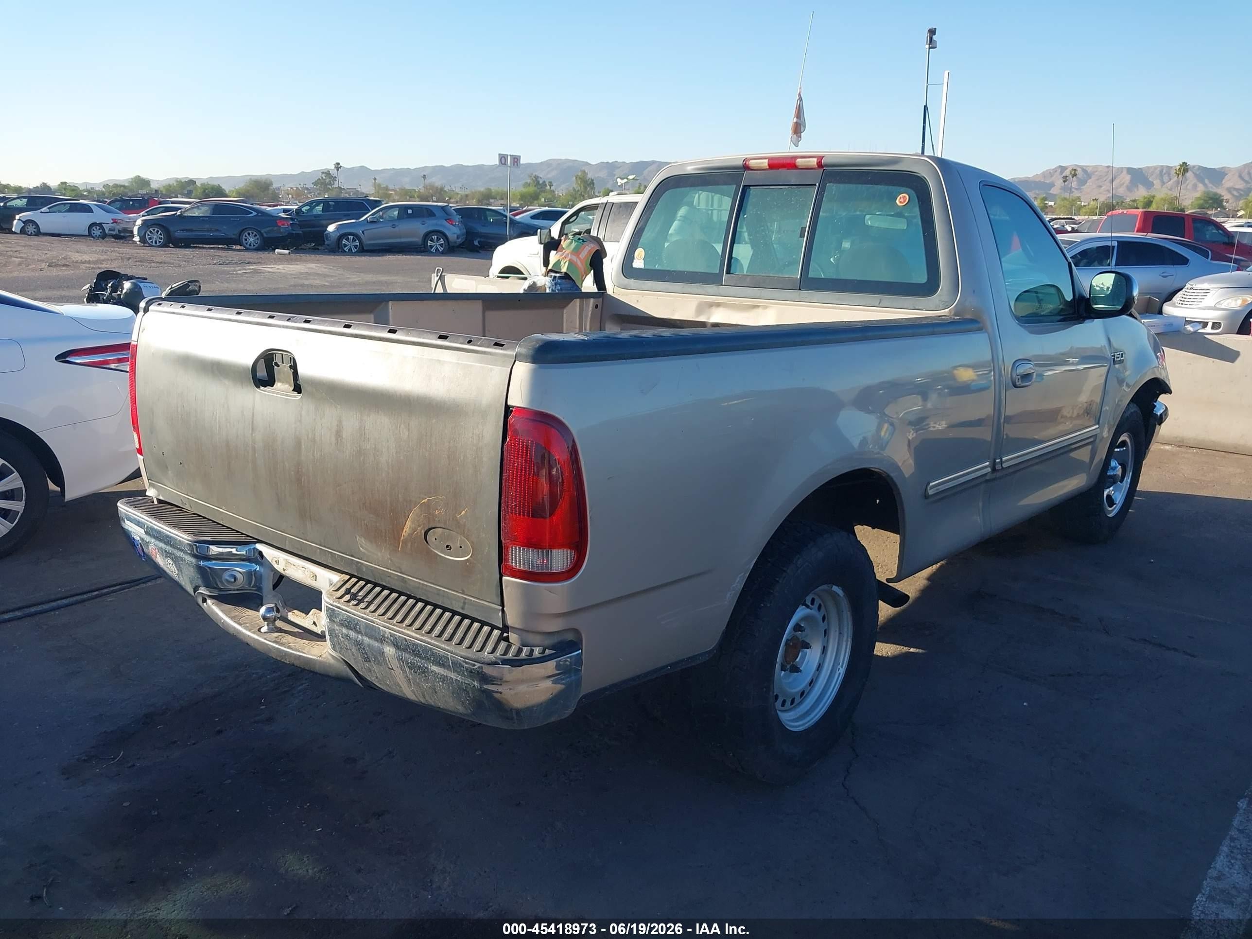 1997 Ford F-150 Standard Standard/xl/xlt Tan vin: 1FTDF1725VKD40317
